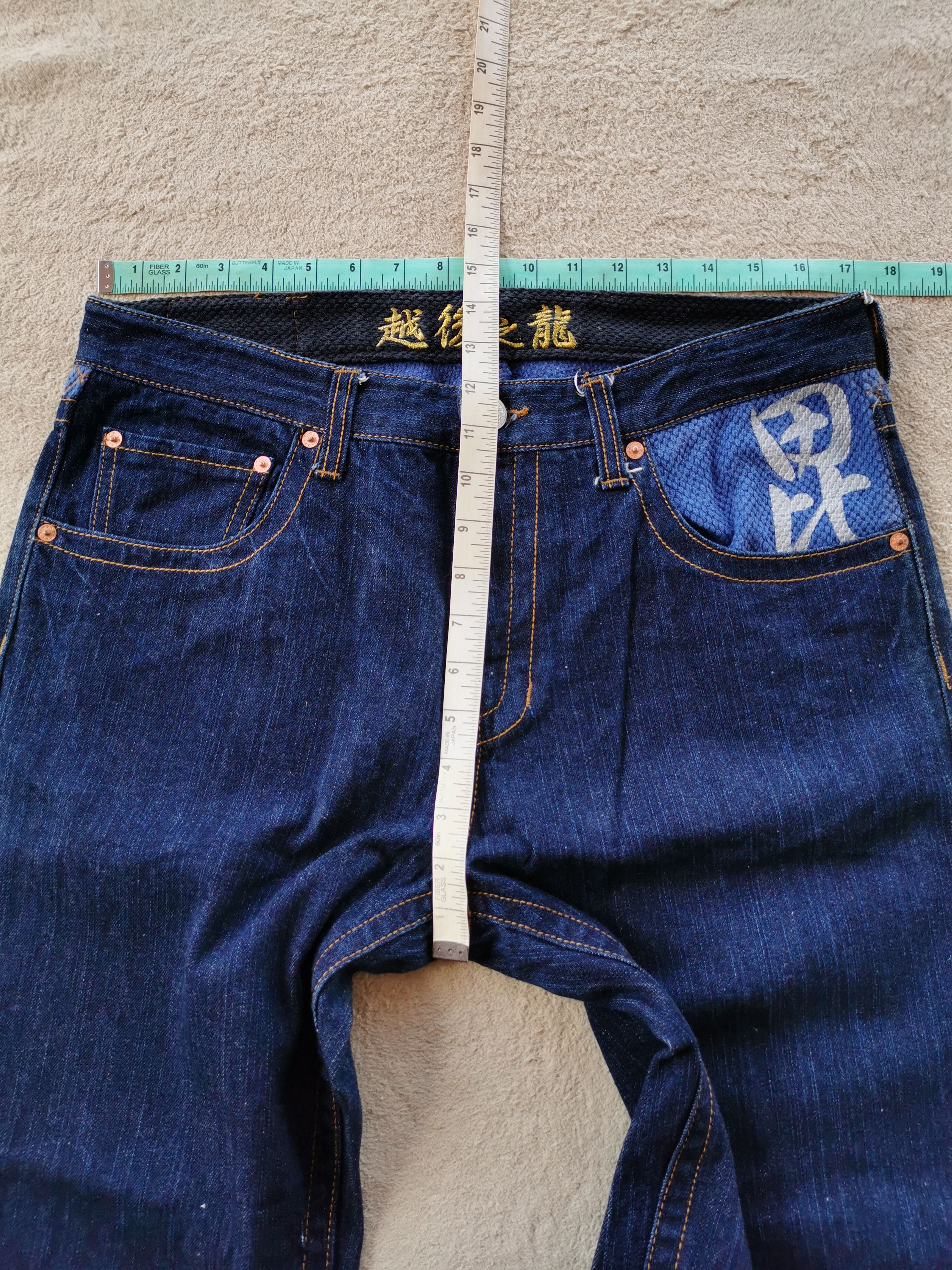 Japanese Brand Mount Fuji Japan Jeans Size US 34 / EU 50 - 12 Thumbnail