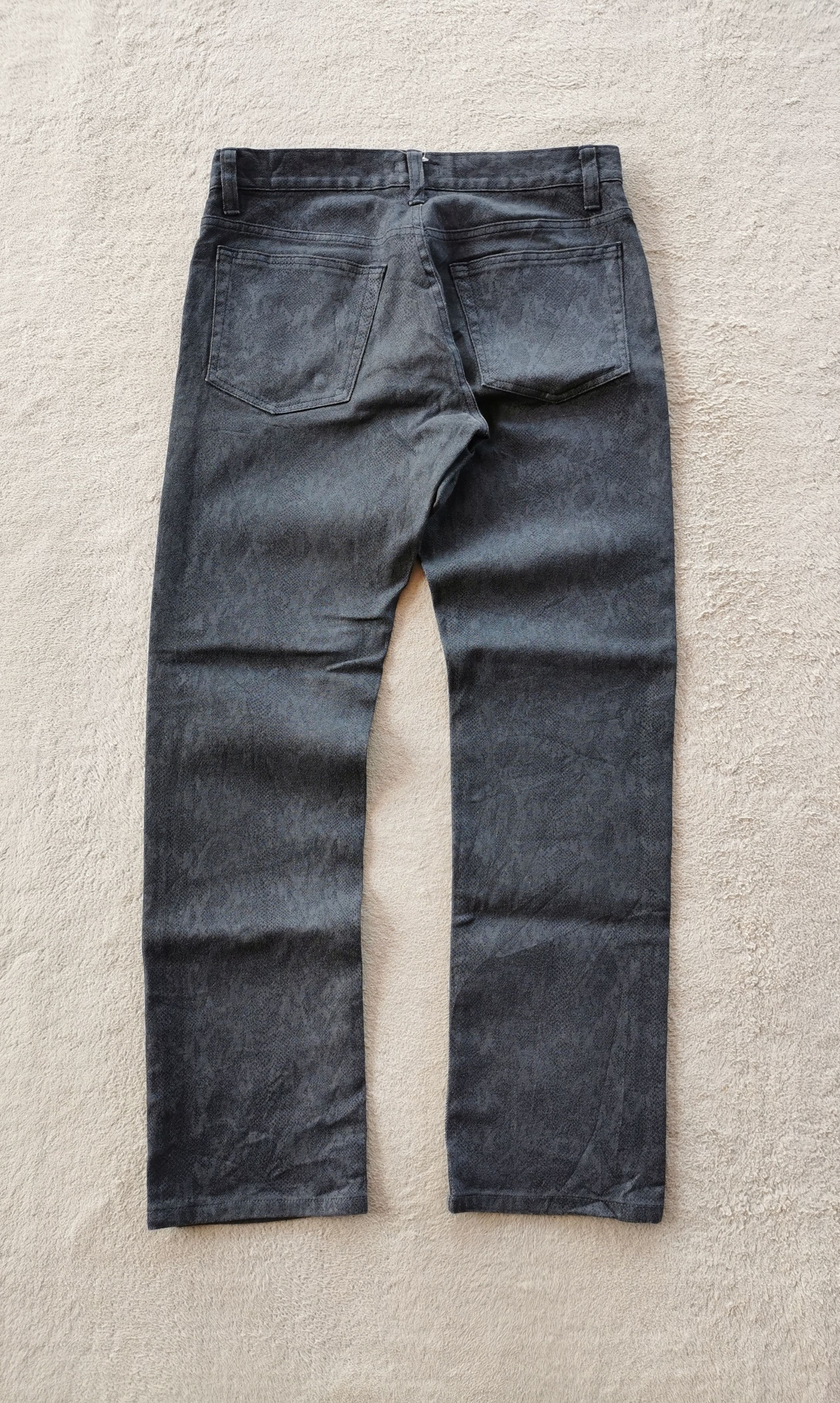 Johnbull John Bull Japan Snakeskin Print Jeans Size US 31 - 7 Thumbnail