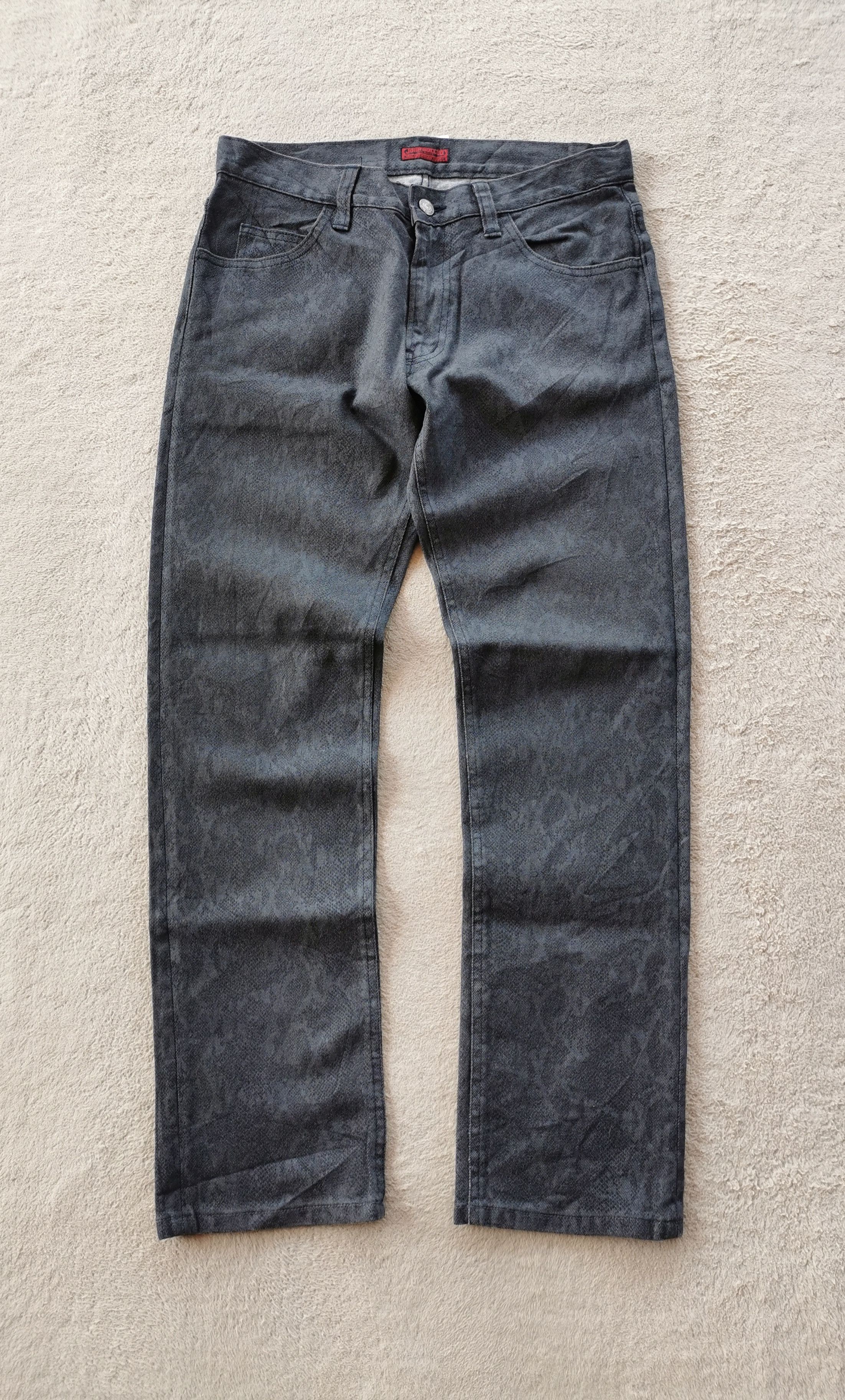 Johnbull John Bull Japan Snakeskin Print Jeans Size US 31 - 3 Thumbnail