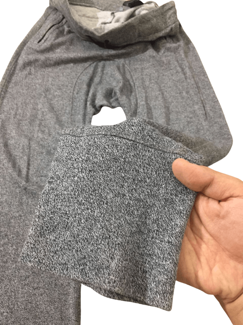 Divided × H&M Divided by H&M Drop Crotch Joggers – Grey Marled Knit Size US 32 / EU 48 - 6 Thumbnail