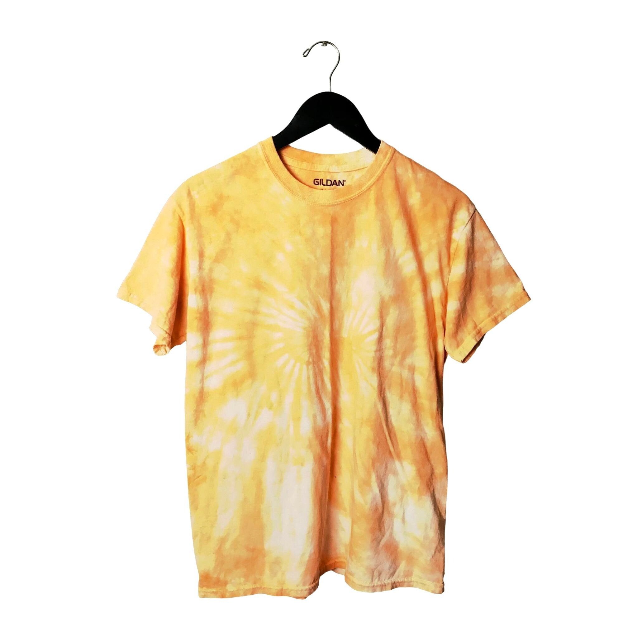 T-shirt Gildan Tie-dye Multicolore - Taille S, Manches Courtes, Occasion Très Bon état