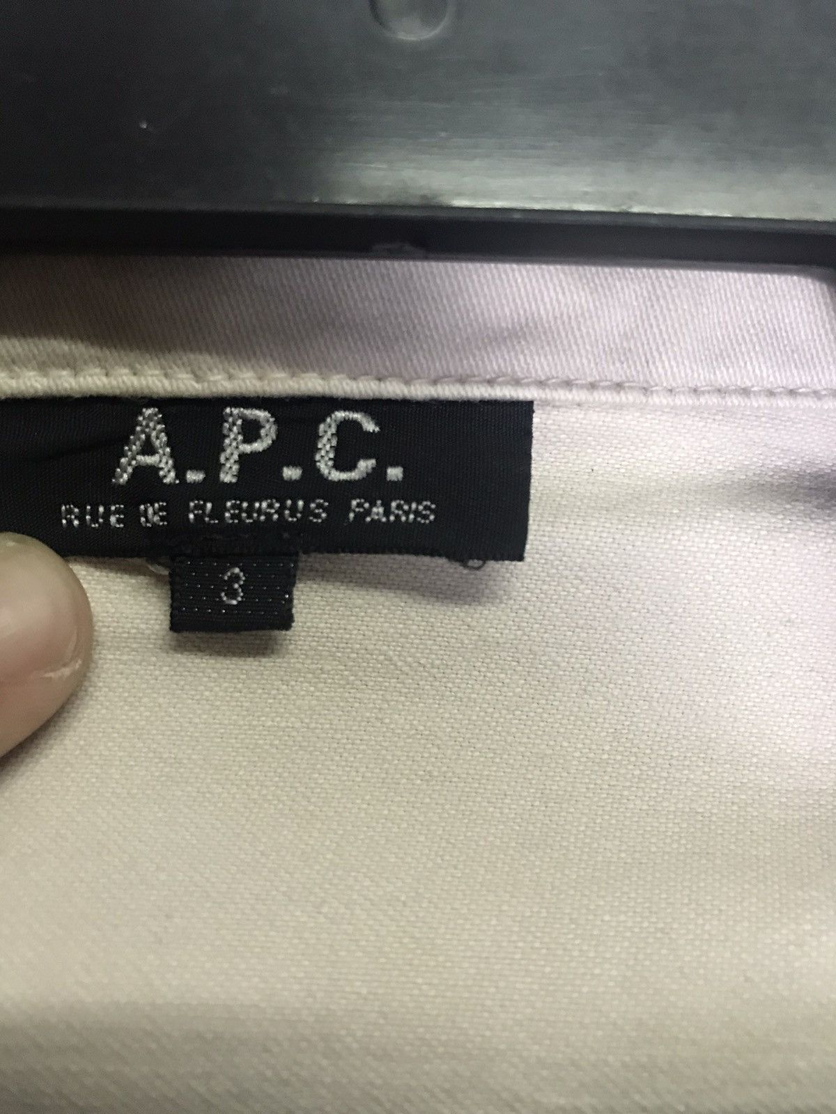 A.P.C. × Japanese Brand × Vintage Vintage A.P.C. Cotton Jacket Rare Pocket Design Size US L / EU 52-54 / 3 - 3 Thumbnail