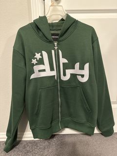 dty zip up hoodie