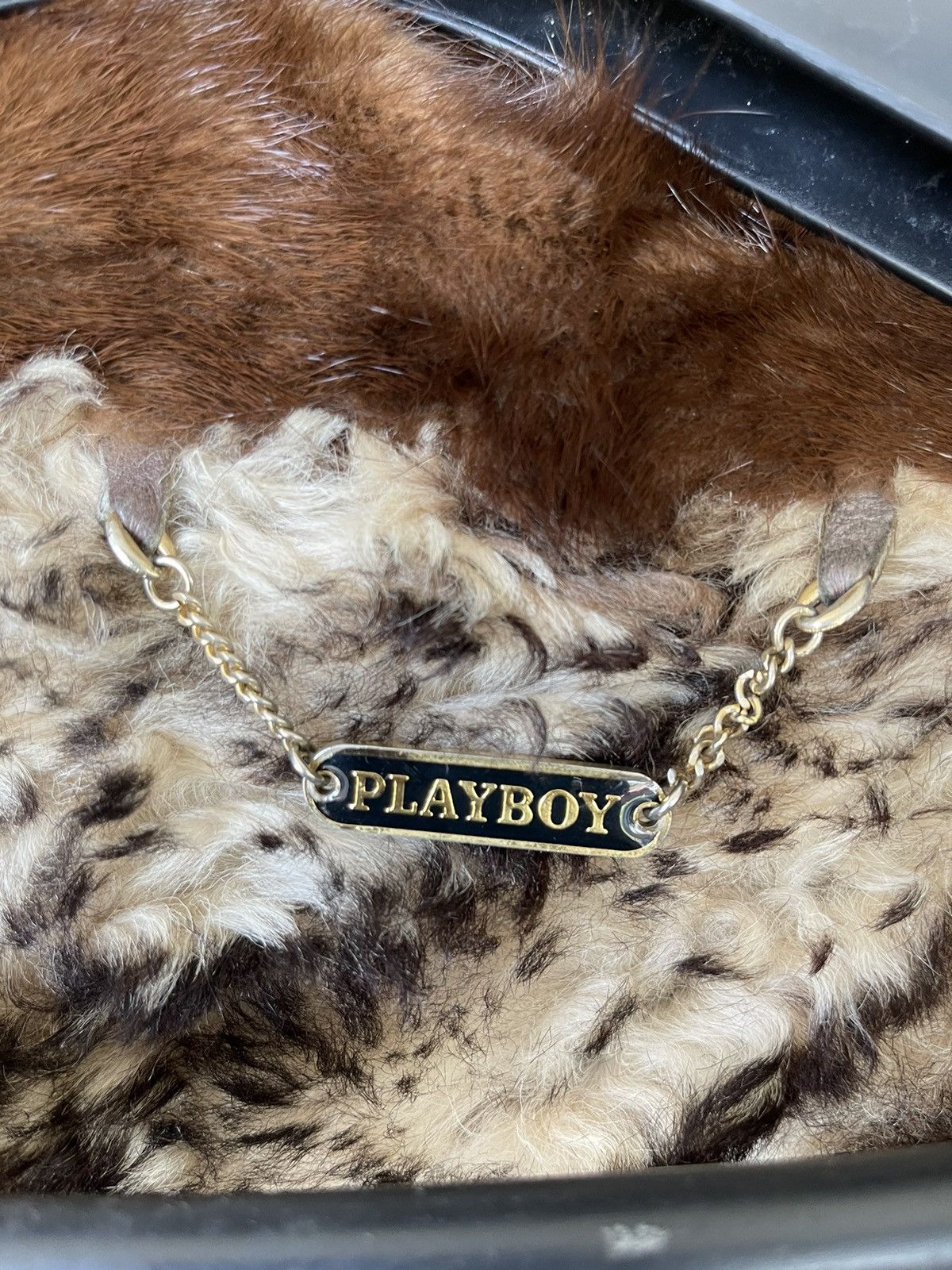 Designer × Japanese Brand × Playboy Rare❗️NICE LEATHER JACKET OF PLAYBOY Size US L / EU 52-54 / 3 - 14 Thumbnail