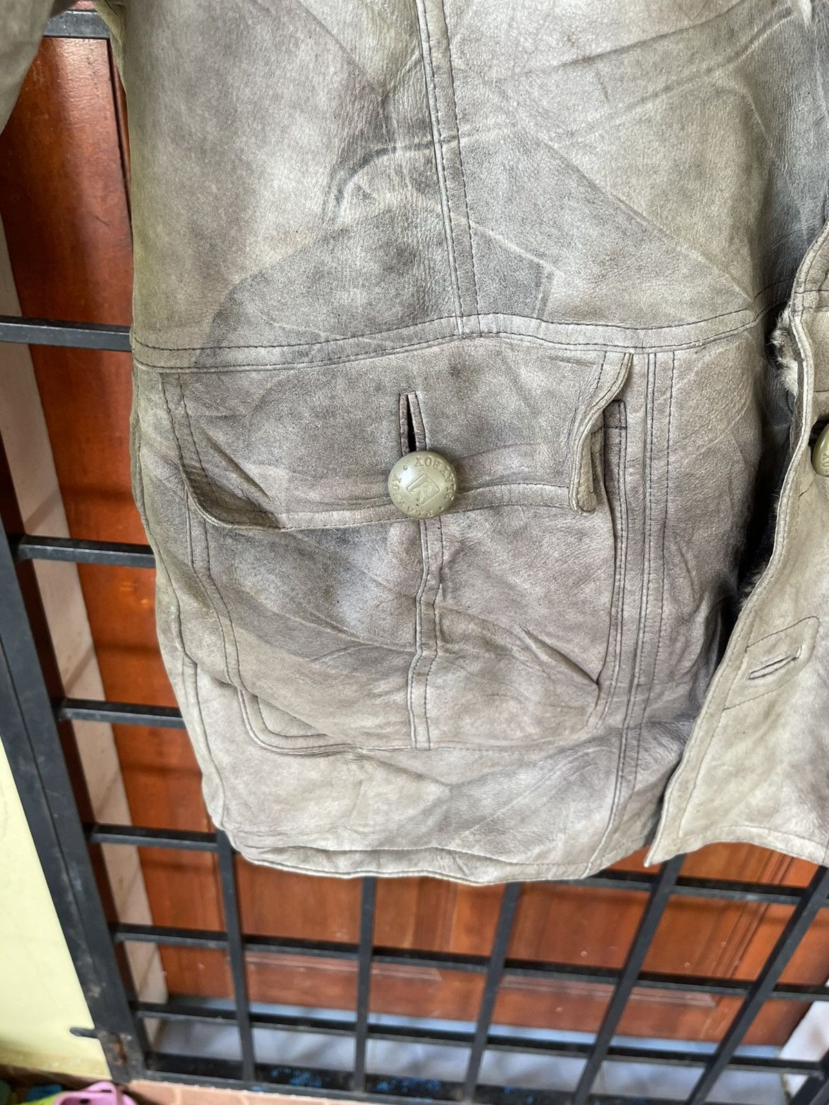 Designer × Japanese Brand × Playboy Rare❗️NICE LEATHER JACKET OF PLAYBOY Size US L / EU 52-54 / 3 - 6 Thumbnail