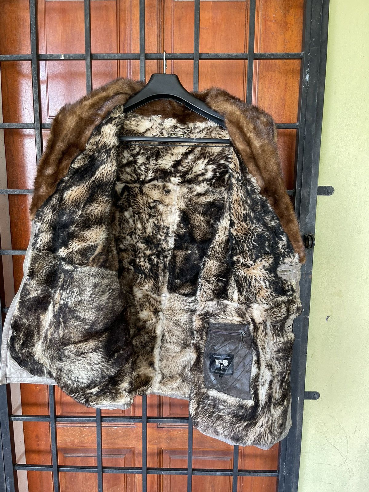 Designer × Japanese Brand × Playboy Rare❗️NICE LEATHER JACKET OF PLAYBOY Size US L / EU 52-54 / 3 - 10 Thumbnail