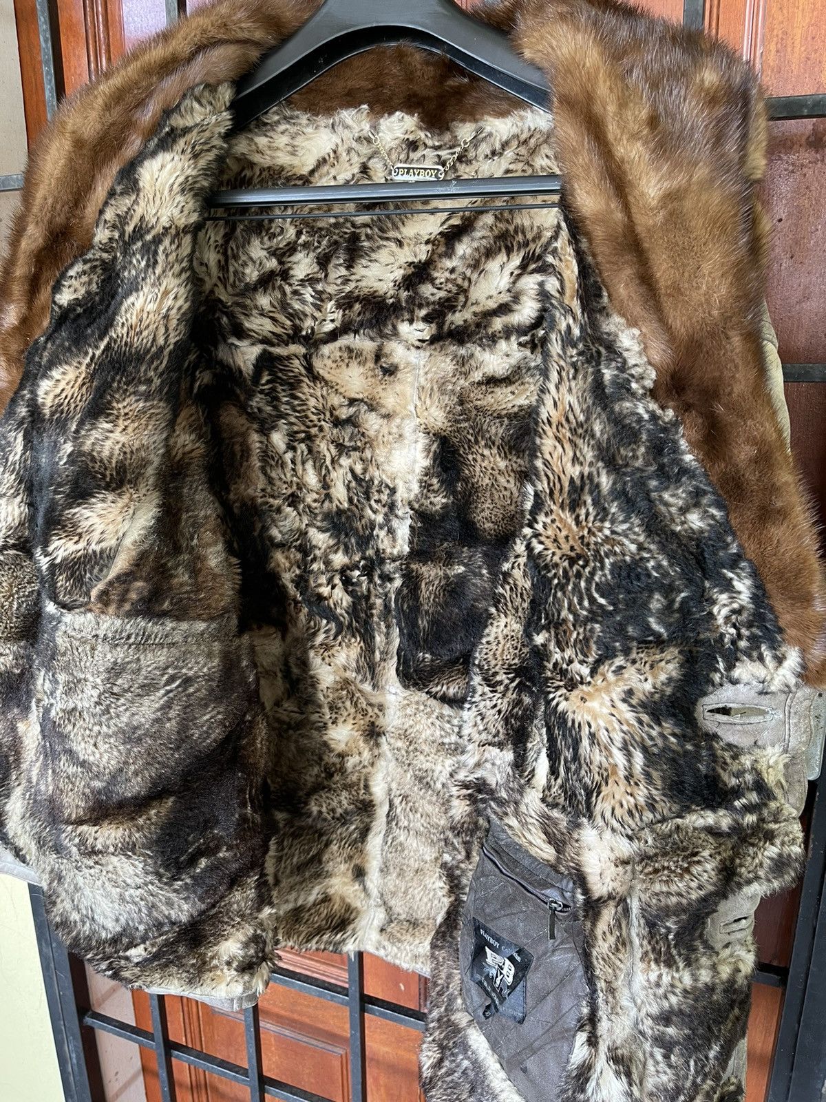 Designer × Japanese Brand × Playboy Rare❗️NICE LEATHER JACKET OF PLAYBOY Size US L / EU 52-54 / 3 - 11 Thumbnail