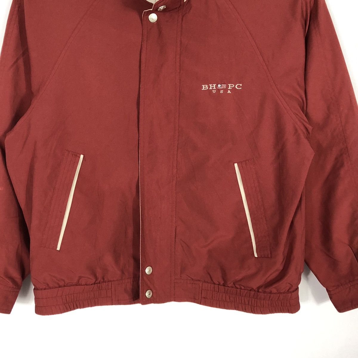 Beverly Hills Polo Club × Polo Ralph Lauren × Vintage Vintage Berverly Hills Polo Club Buttons Zipper Light Jacket Size US M / EU 48-50 / 2 - 3 Thumbnail