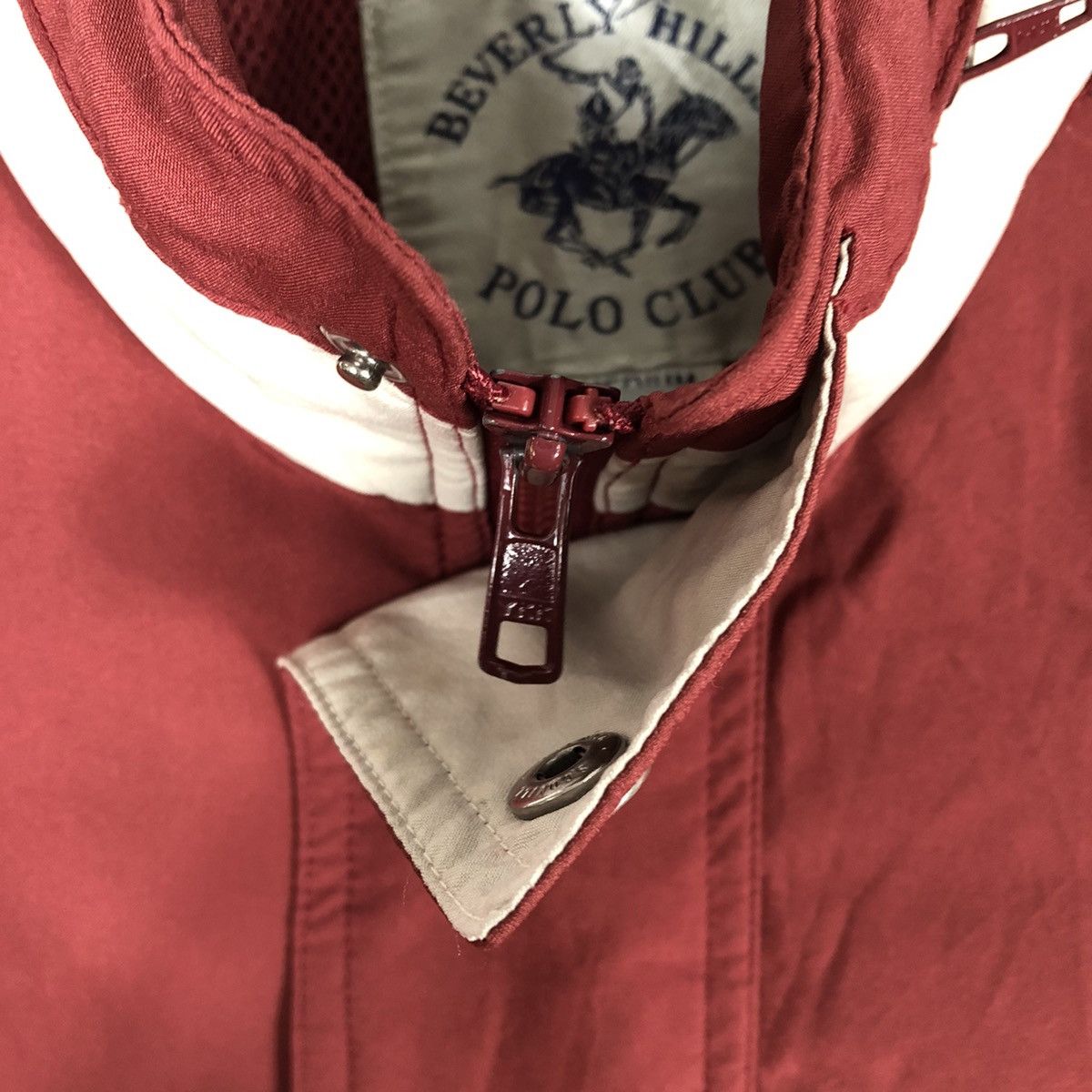 Beverly Hills Polo Club × Polo Ralph Lauren × Vintage Vintage Berverly Hills Polo Club Buttons Zipper Light Jacket Size US M / EU 48-50 / 2 - 9 Thumbnail
