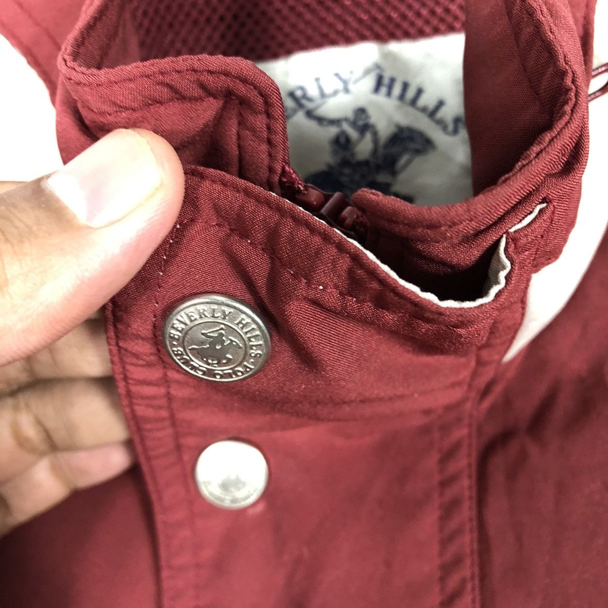 Beverly Hills Polo Club × Polo Ralph Lauren × Vintage Vintage Berverly Hills Polo Club Buttons Zipper Light Jacket Size US M / EU 48-50 / 2 - 10 Thumbnail