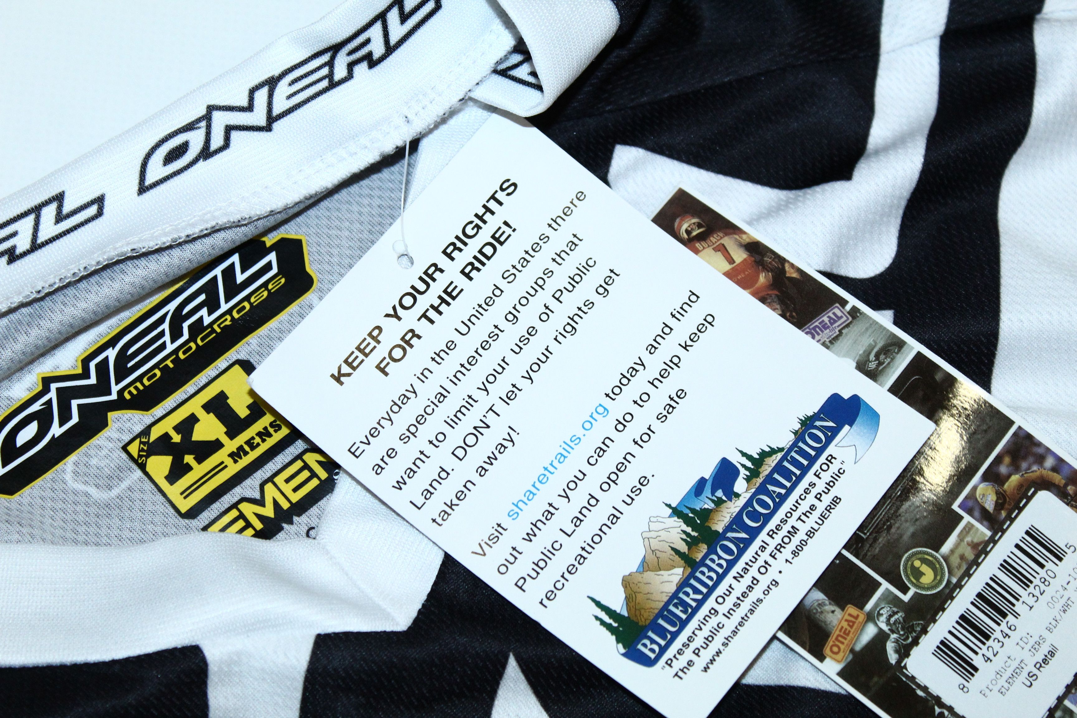 Fox Racing California O'NEAL motocross Element Jersey Size US XL / EU 56 / 4 - 8 Thumbnail
