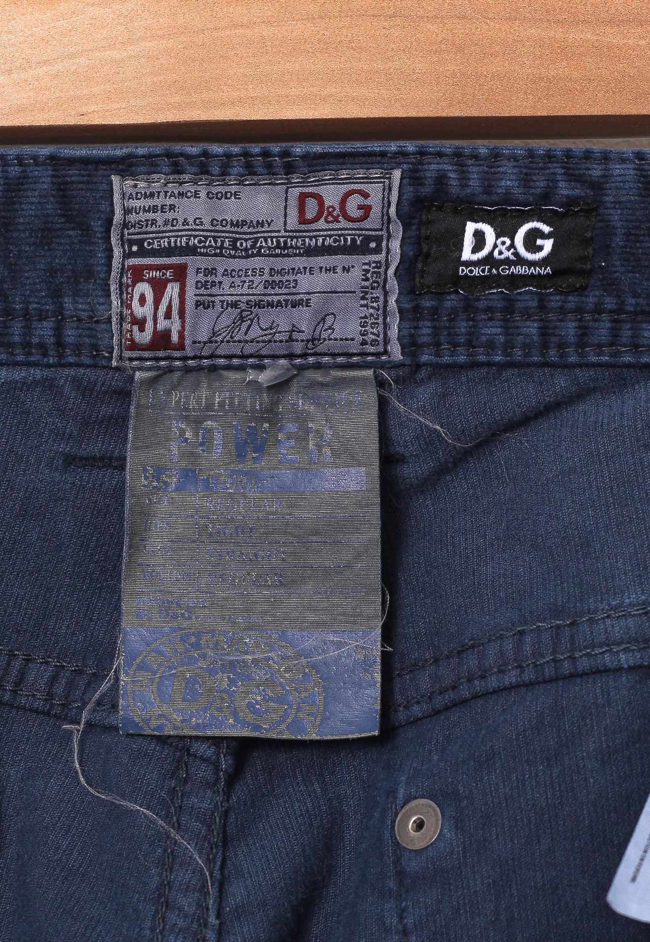 Dolce & Gabbana × Vintage Vintage DOLCE & GABBANA Corduroy Pants A8262 Size US 31 - 14 Thumbnail