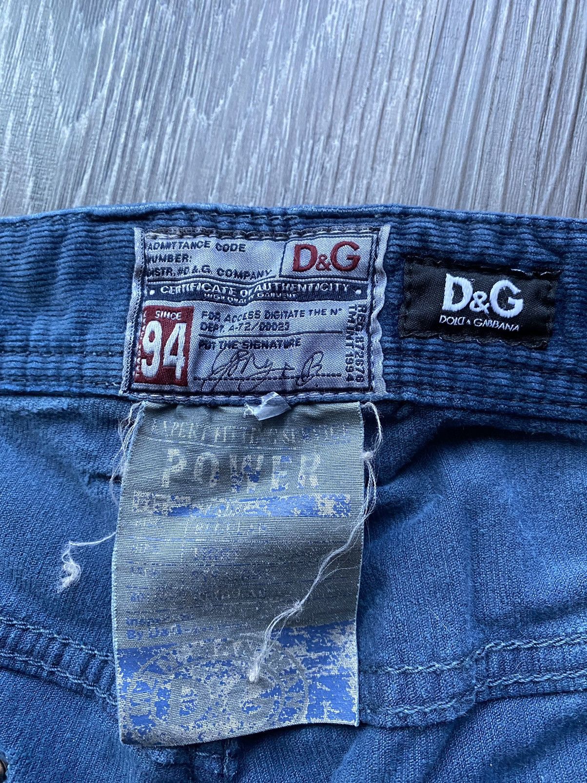Dolce & Gabbana × Vintage Vintage DOLCE & GABBANA Corduroy Pants A8262 Size US 31 - 9 Thumbnail