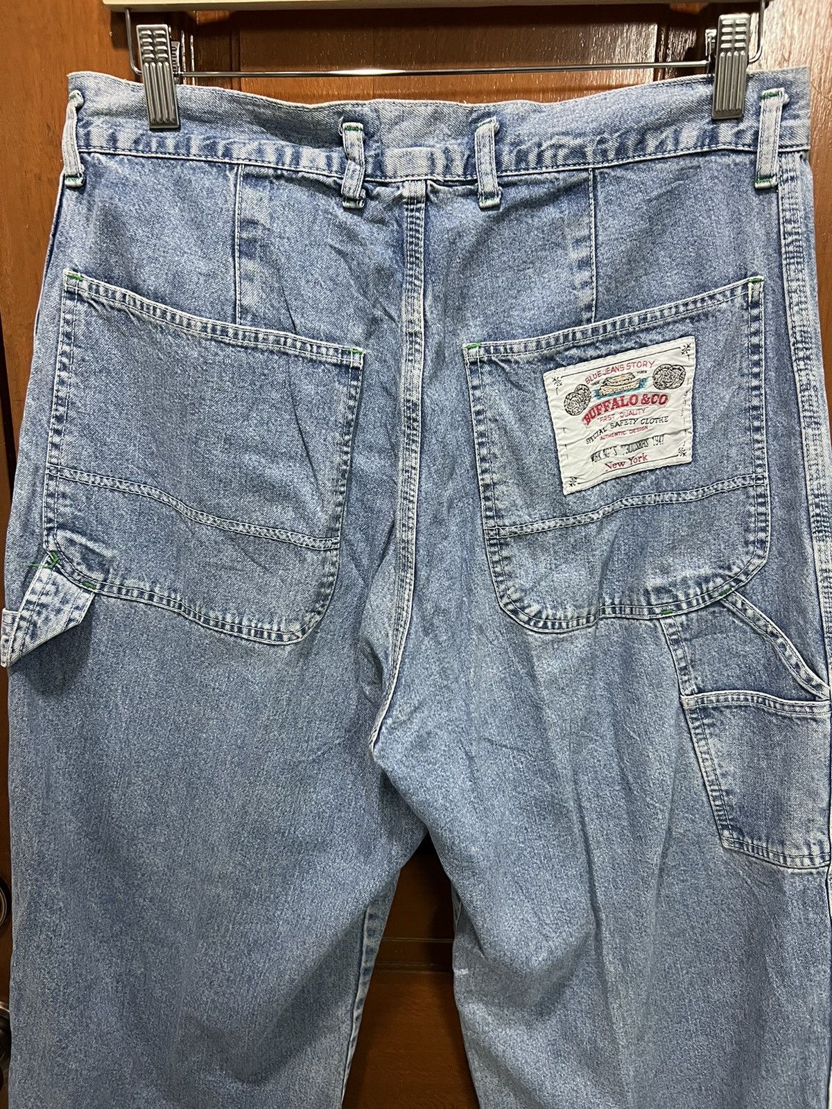 Vintage Double knee and Carpenter Style Blue Story Jeans