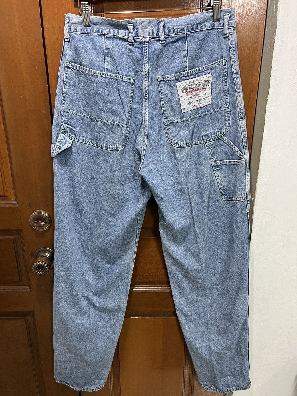 Vintage Double knee and Carpenter Style Blue Story Jeans