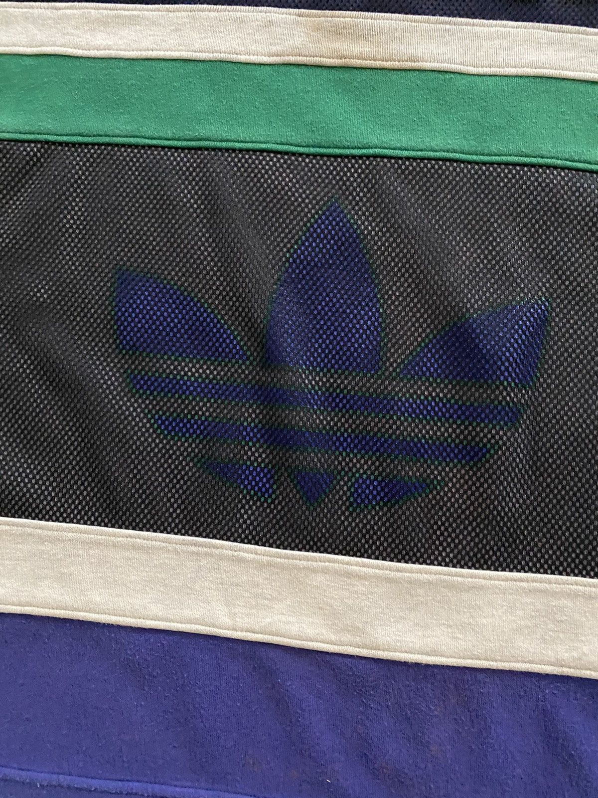 Adidas A$AP ROCKY VINTAGE 80S ADIDAS SPELLOUT 1/4 ZIP HOODIE Size US XL / EU 56 / 4 - 15 Thumbnail
