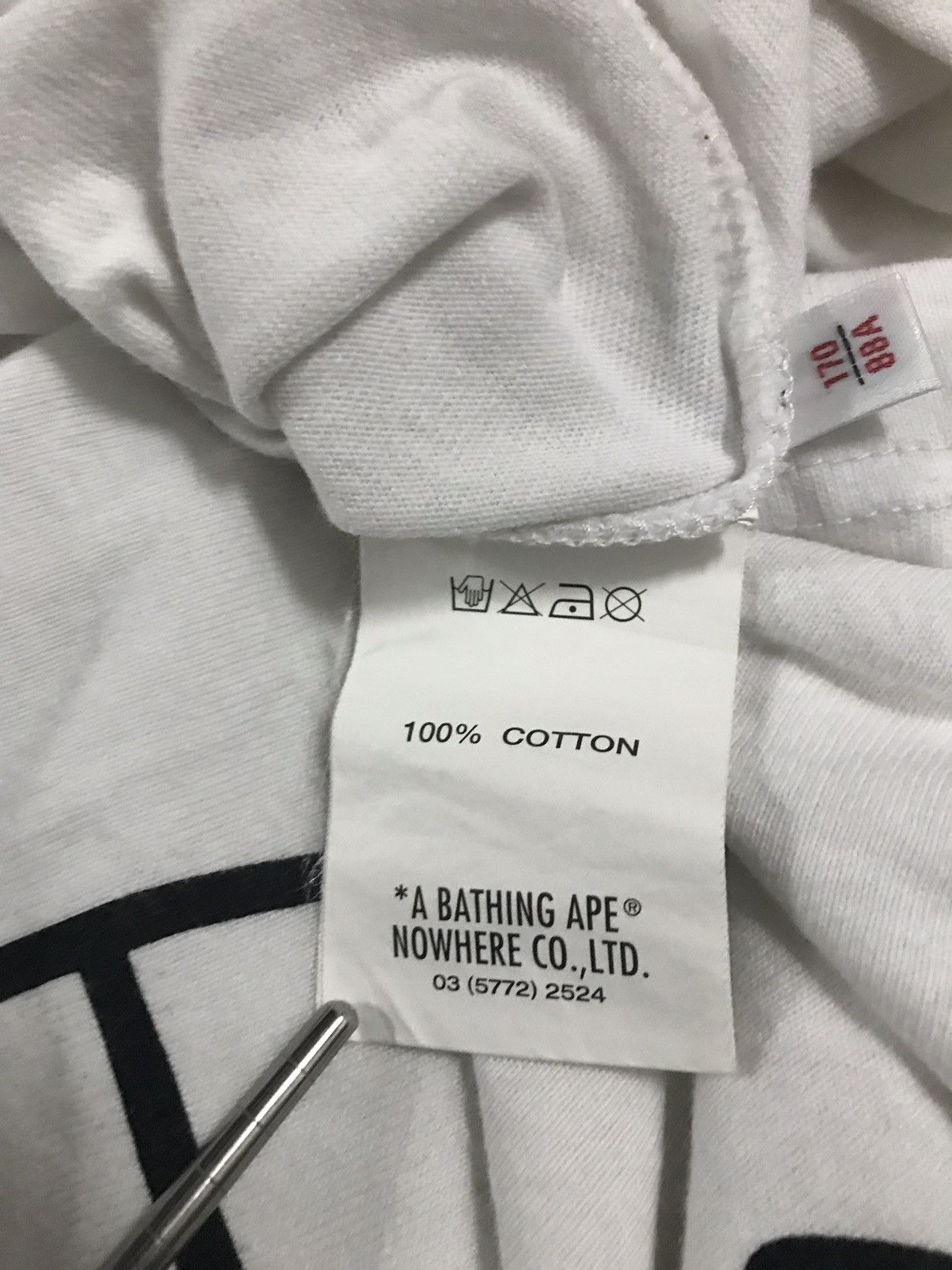 Aape AAPE ASNKA BY A BATHING APE TEE Size US S / EU 44-46 / 1 - 13 Thumbnail