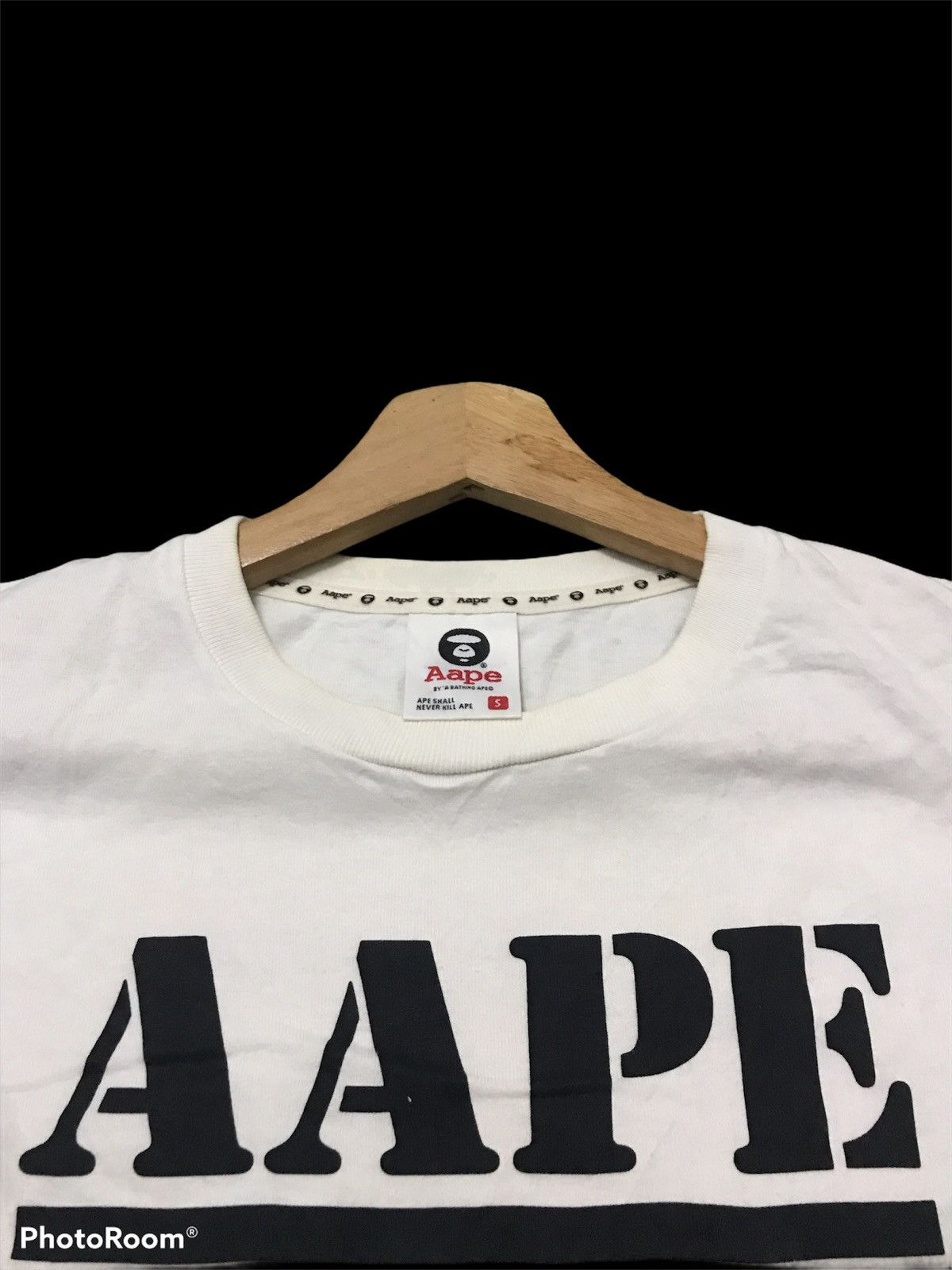 Aape AAPE ASNKA BY A BATHING APE TEE Size US S / EU 44-46 / 1 - 8 Thumbnail