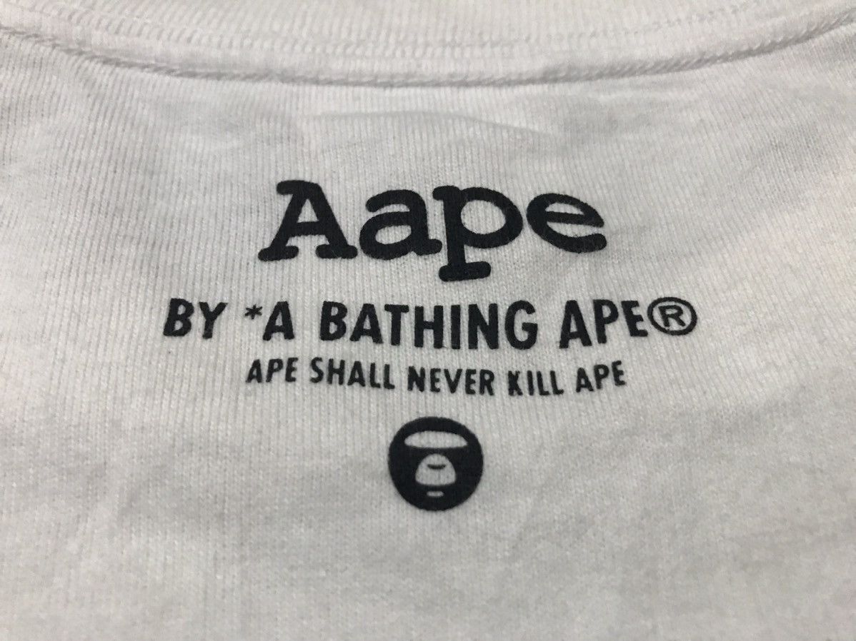 Aape AAPE ASNKA BY A BATHING APE TEE Size US S / EU 44-46 / 1 - 5 Thumbnail