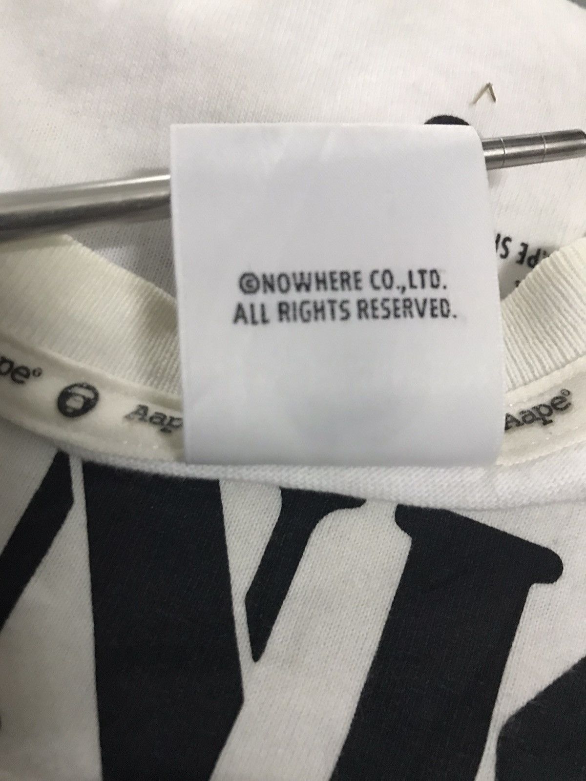Aape AAPE ASNKA BY A BATHING APE TEE Size US S / EU 44-46 / 1 - 10 Thumbnail