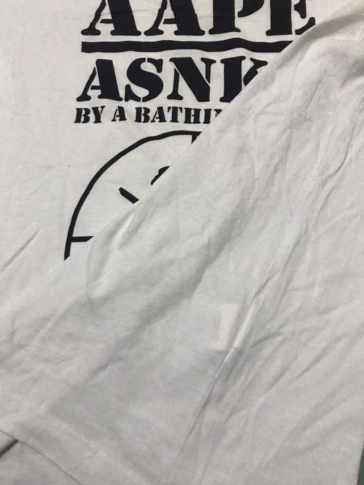 Aape AAPE ASNKA BY A BATHING APE TEE Size US S / EU 44-46 / 1 - 4 Thumbnail