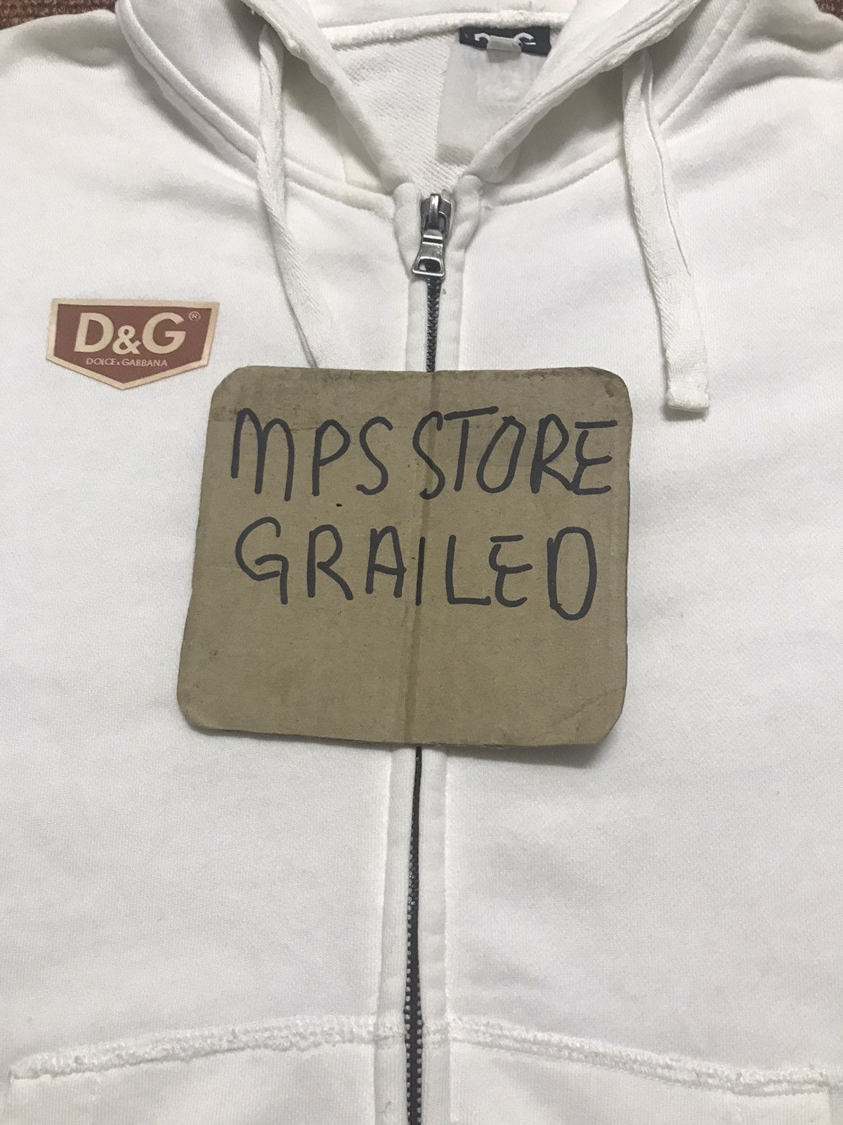 Dolce & Gabbana × Vintage VINTAGE D&G SWEATSHIRTS ZIPPER HOODIE Size US L / EU 52-54 / 3 - 9 Thumbnail