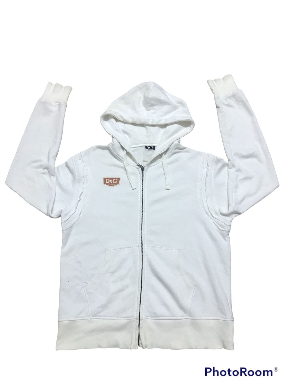 Dolce & Gabbana × Vintage VINTAGE D&G SWEATSHIRTS ZIPPER HOODIE Size US L / EU 52-54 / 3 - 2 Thumbnail