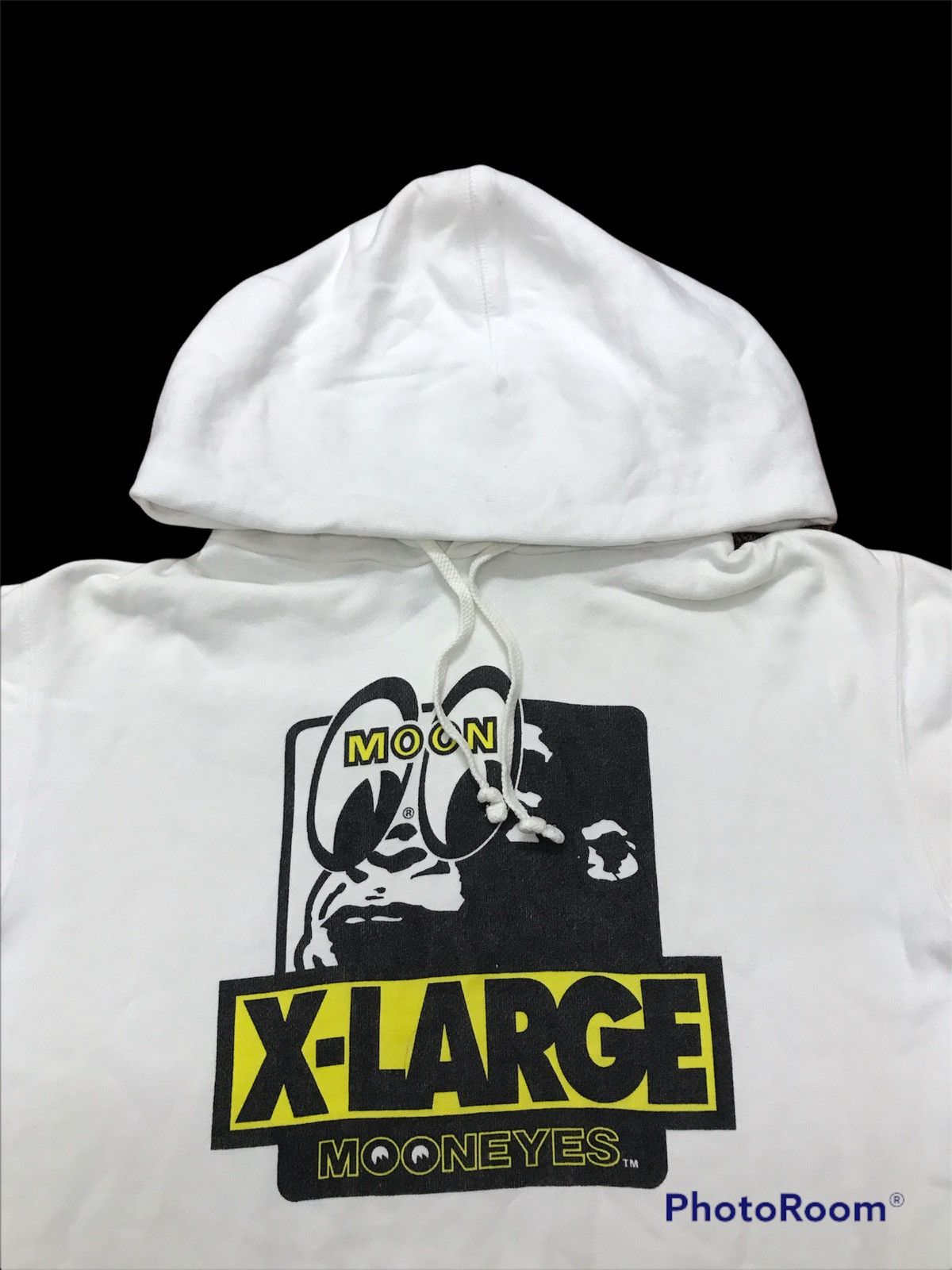 Japanese Brand XLARGE x MOON EYES Equipped Big Logo Hoodie Pullover Size US S / EU 44-46 / 1 - 5 Thumbnail