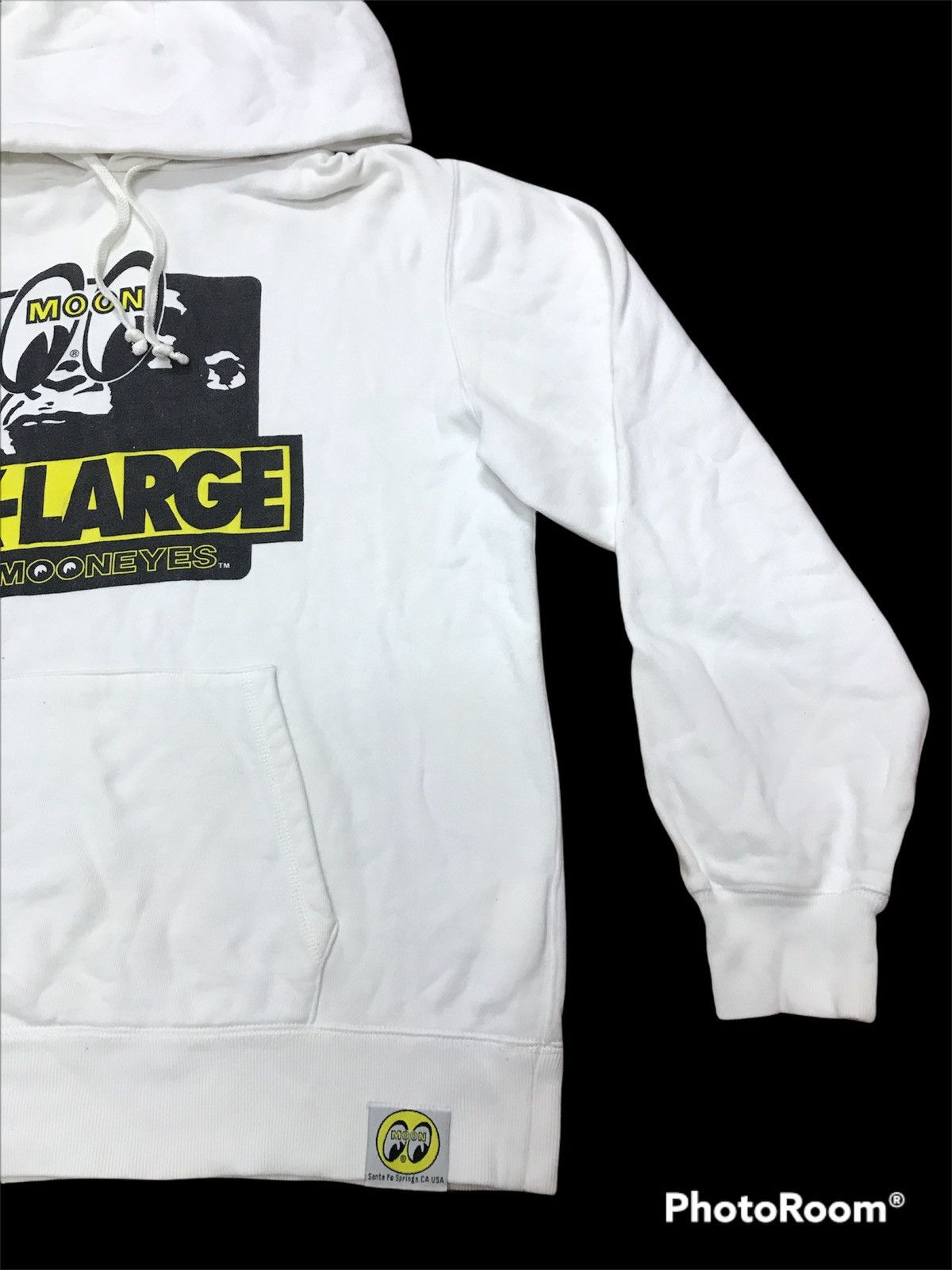 Japanese Brand XLARGE x MOON EYES Equipped Big Logo Hoodie Pullover Size US S / EU 44-46 / 1 - 6 Thumbnail
