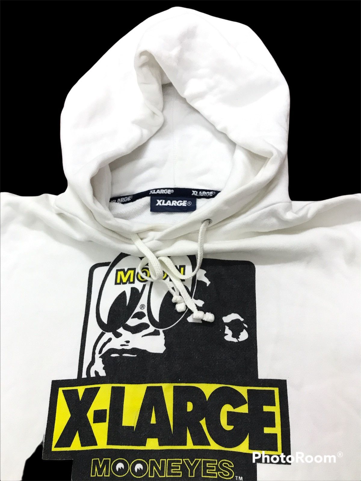 Japanese Brand XLARGE x MOON EYES Equipped Big Logo Hoodie Pullover Size US S / EU 44-46 / 1 - 9 Thumbnail