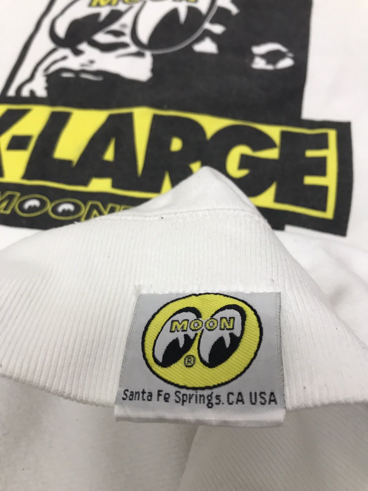 Japanese Brand XLARGE x MOON EYES Equipped Big Logo Hoodie Pullover Size US S / EU 44-46 / 1 - 10 Thumbnail