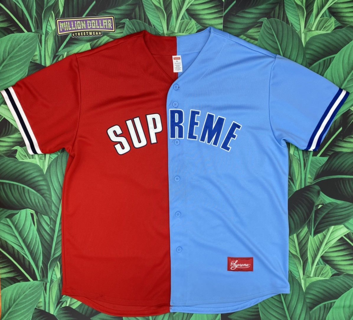 Supreme don't hate baseball jersey- M – Million Dollar Streetwear
