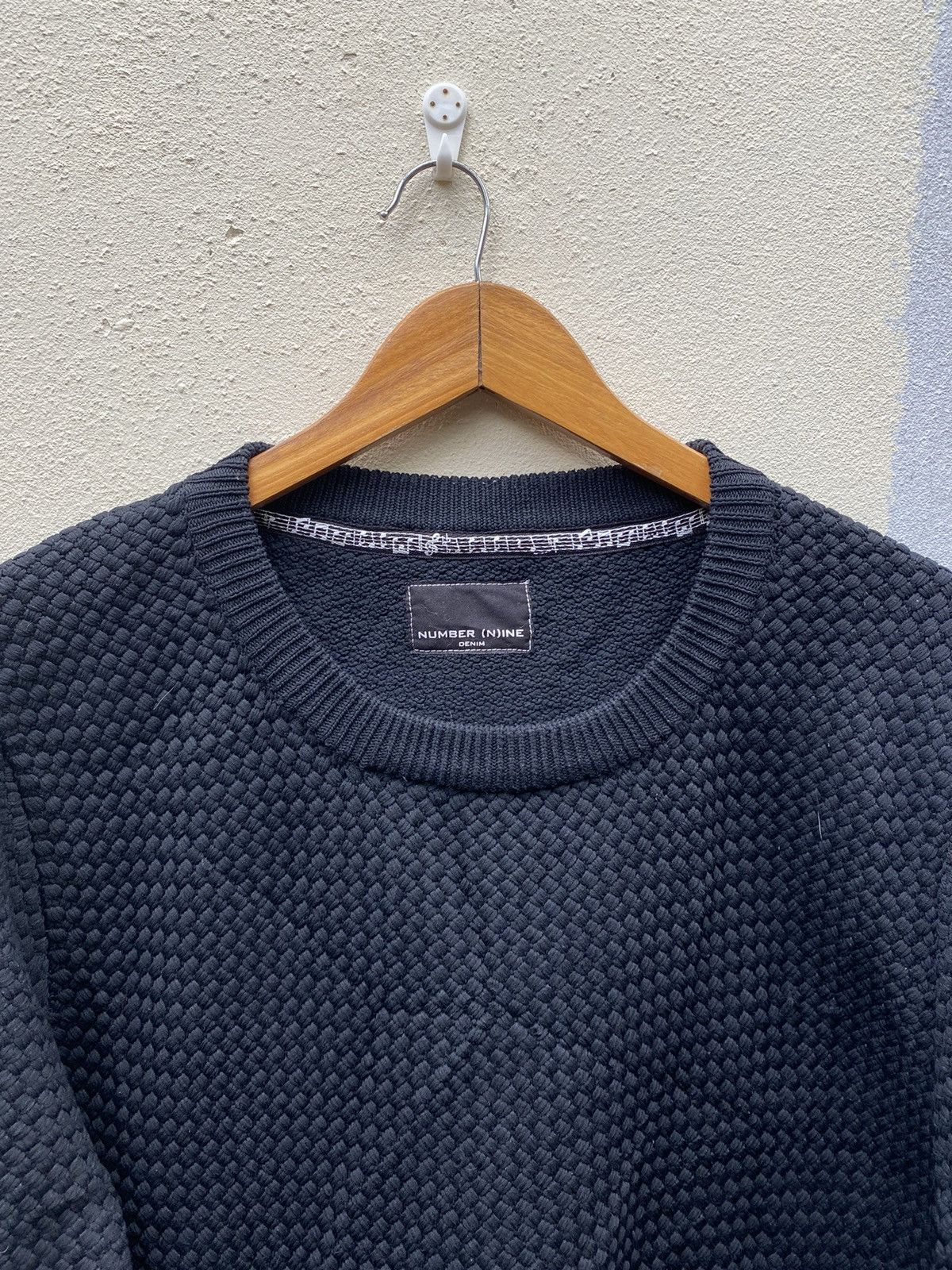 Number (N)ine Number (N) INE Black Sweaters Size US M / EU 48-50 / 2 - 4 Thumbnail