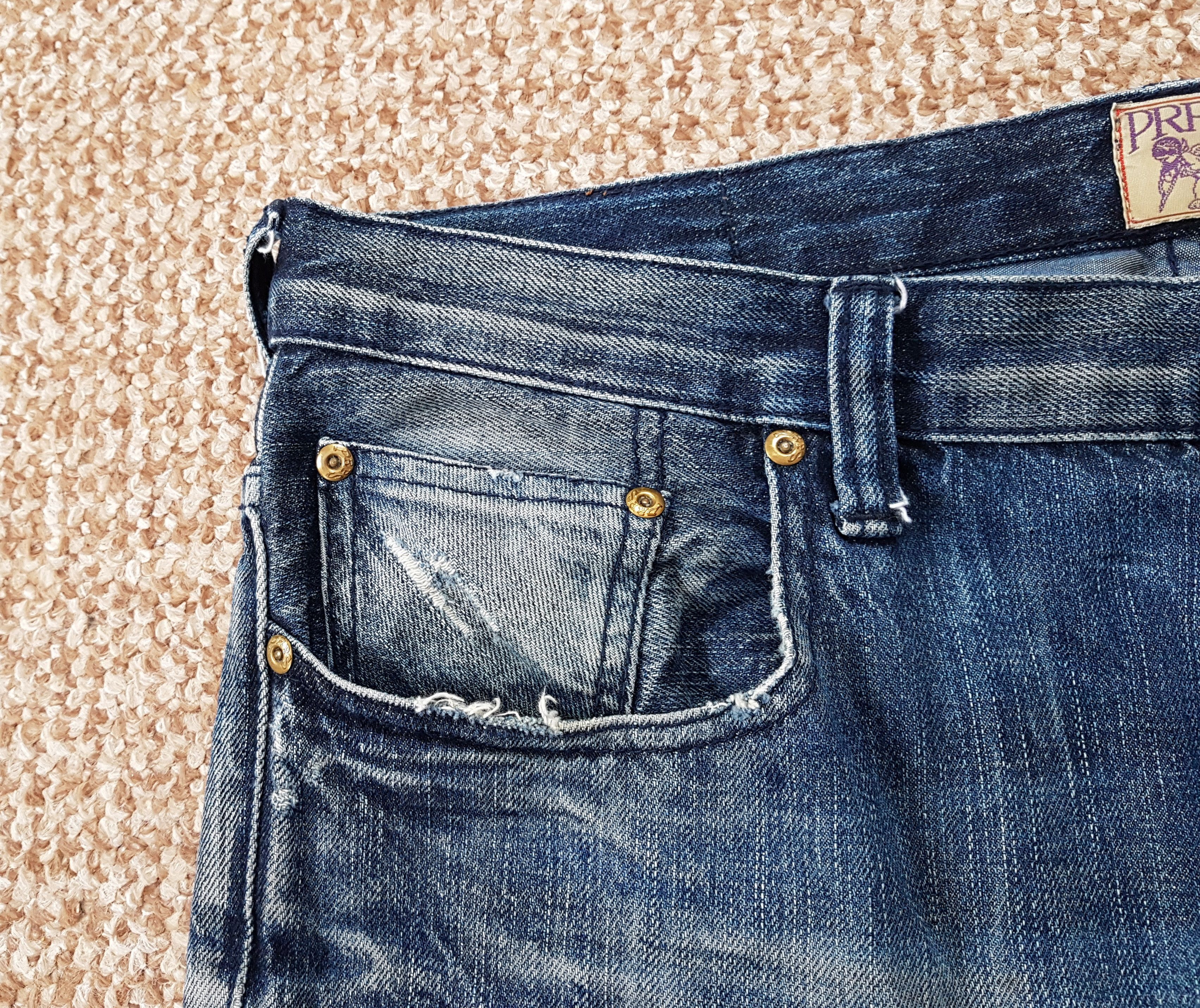 Japanese Brand × Prps PRPS distressed denim jeans size W36 Size US 36 / EU 52 - 4 Thumbnail