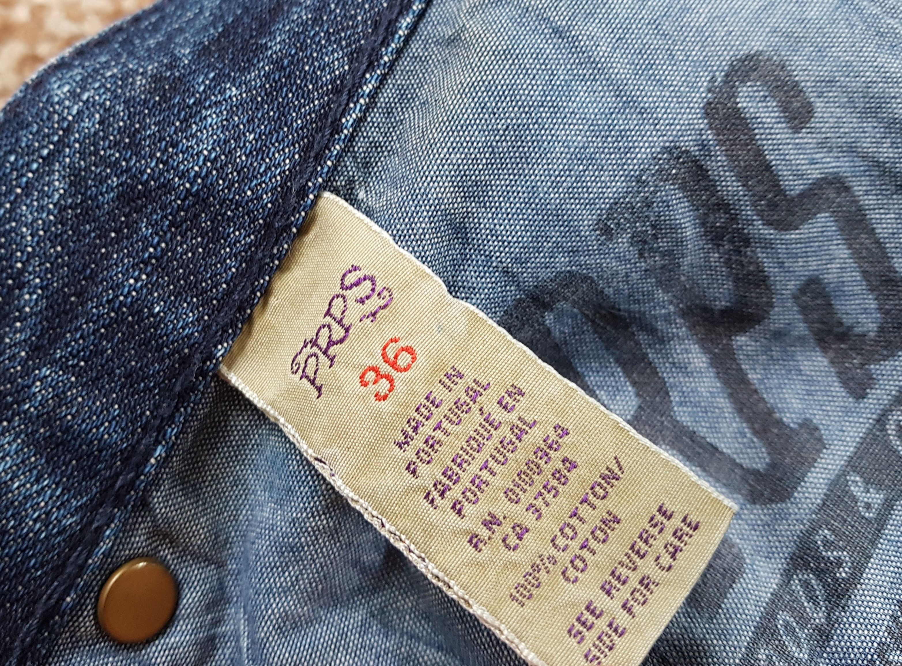 Japanese Brand × Prps PRPS distressed denim jeans size W36 Size US 36 / EU 52 - 14 Thumbnail