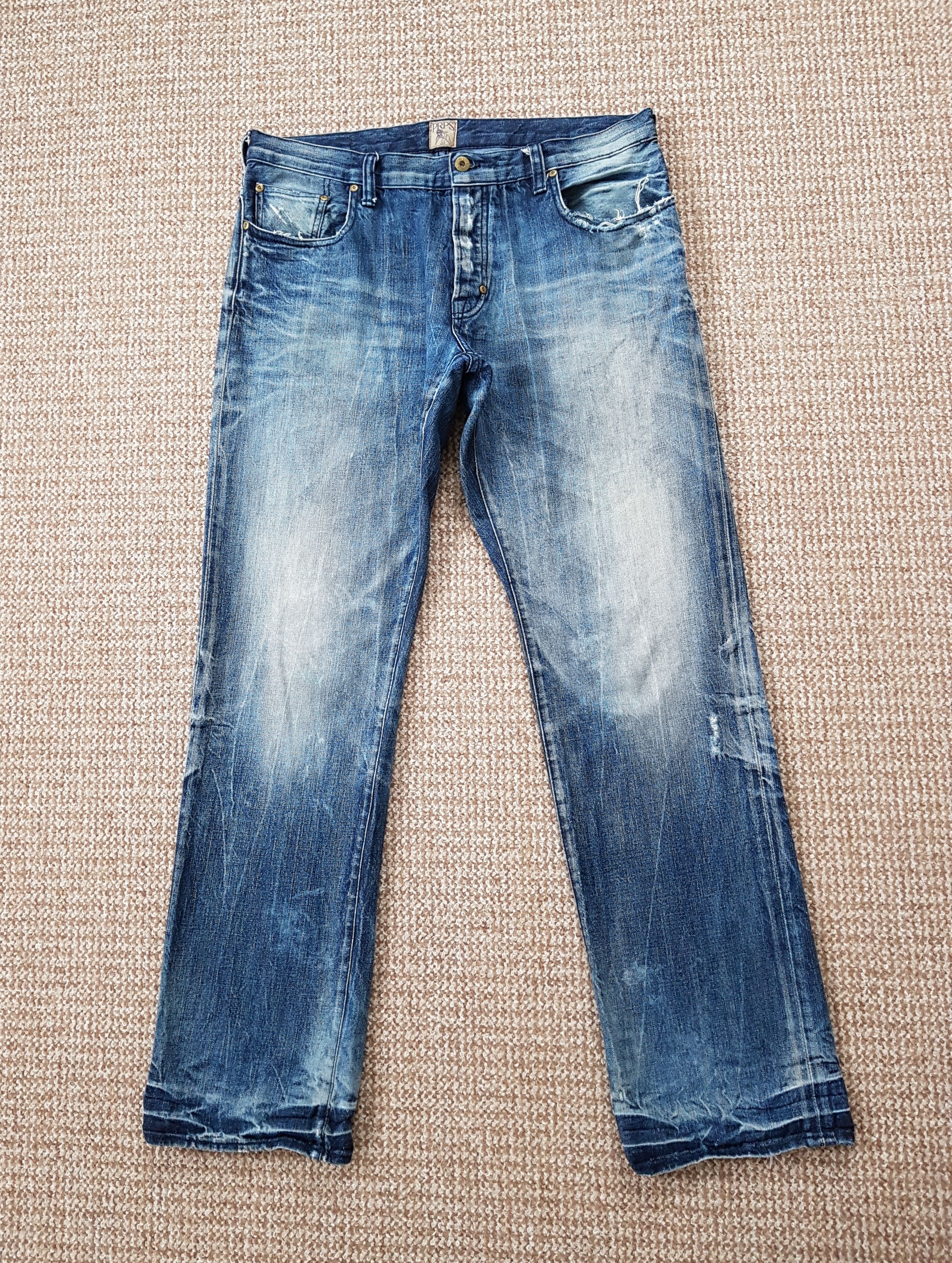 Japanese Brand × Prps PRPS distressed denim jeans size W36 Size US 36 / EU 52 - 1 Thumbnail