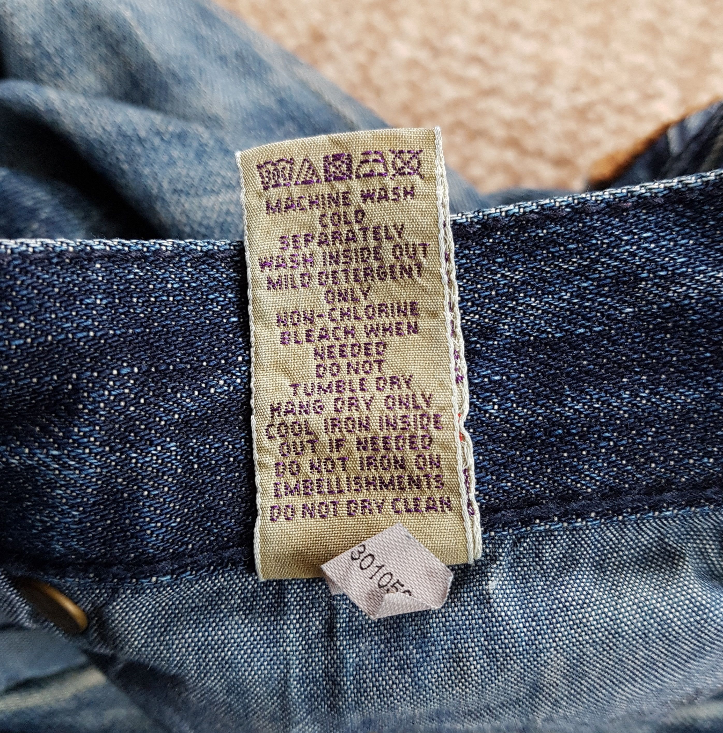 Japanese Brand × Prps PRPS distressed denim jeans size W36 Size US 36 / EU 52 - 15 Thumbnail