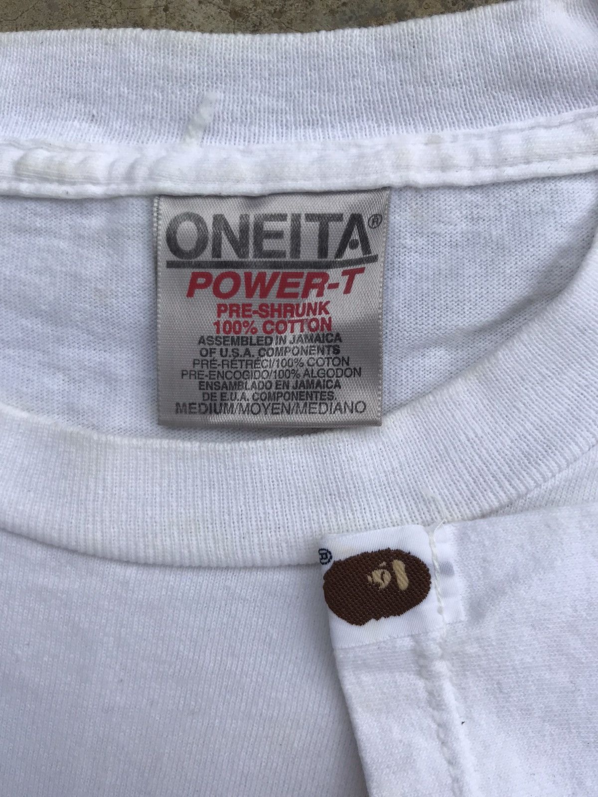 Bape Vintage OG Bape Onieta tag Size US M / EU 48-50 / 2 - 2 Thumbnail