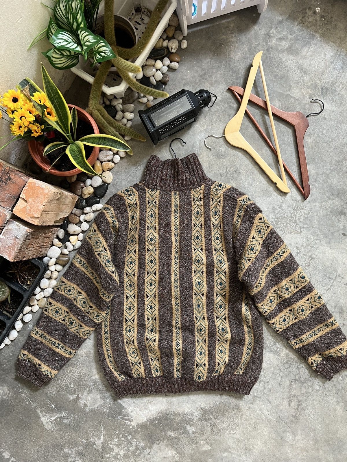 Vintage VTG 🖤 Gio Ruby Japanese Wool Knit Cardigan Jacket Size US M / EU 48-50 / 2 - 4 Thumbnail