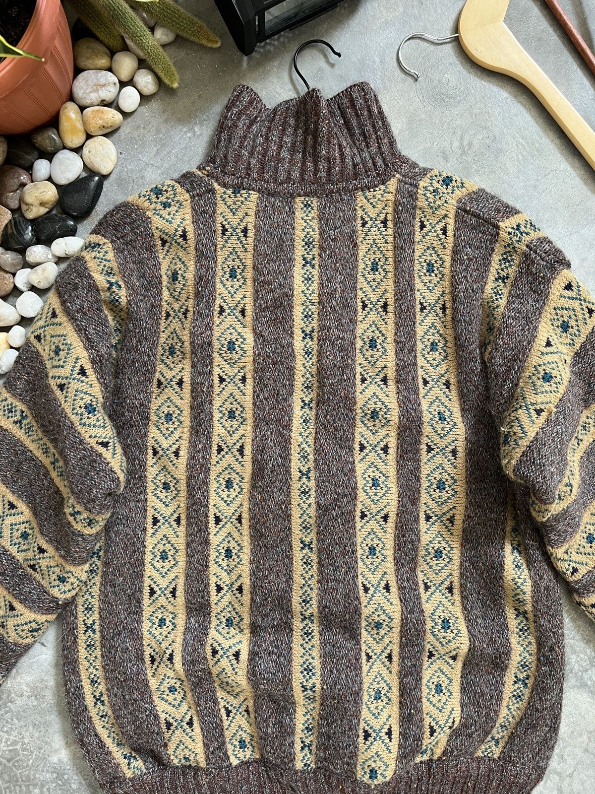 Vintage VTG 🖤 Gio Ruby Japanese Wool Knit Cardigan Jacket Size US M / EU 48-50 / 2 - 5 Thumbnail