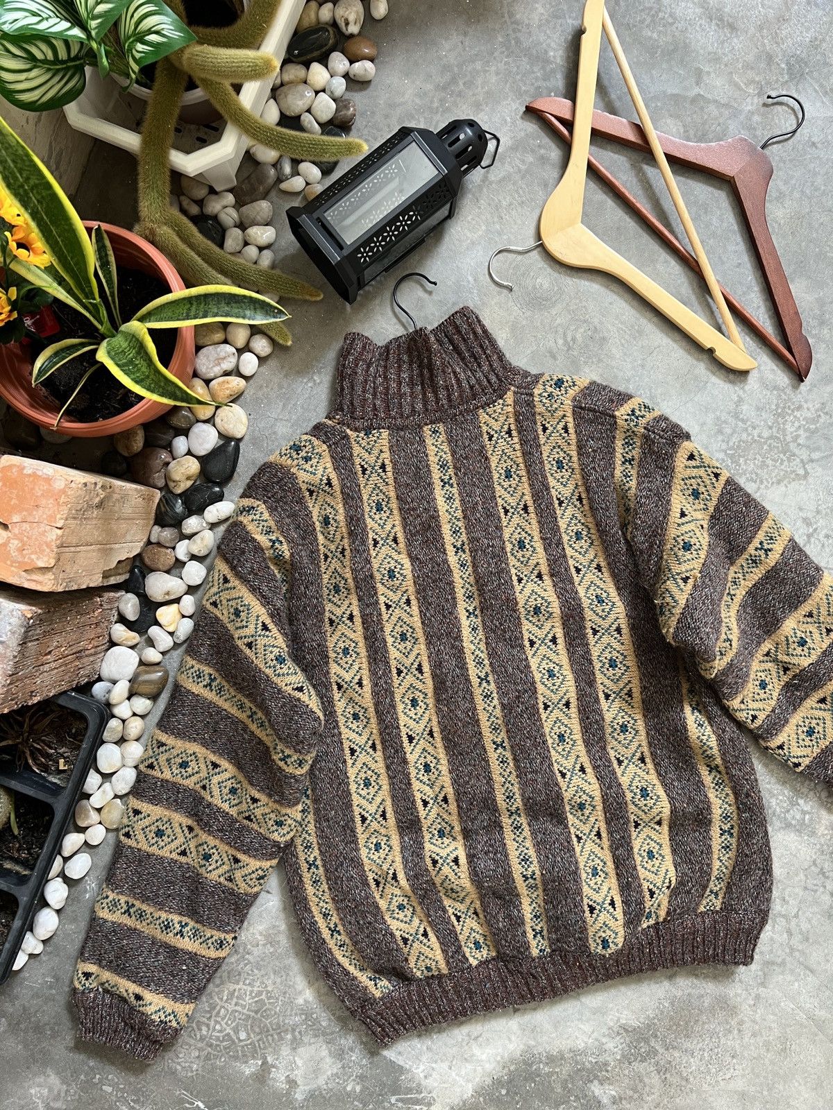 Vintage VTG 🖤 Gio Ruby Japanese Wool Knit Cardigan Jacket Size US M / EU 48-50 / 2 - 6 Thumbnail