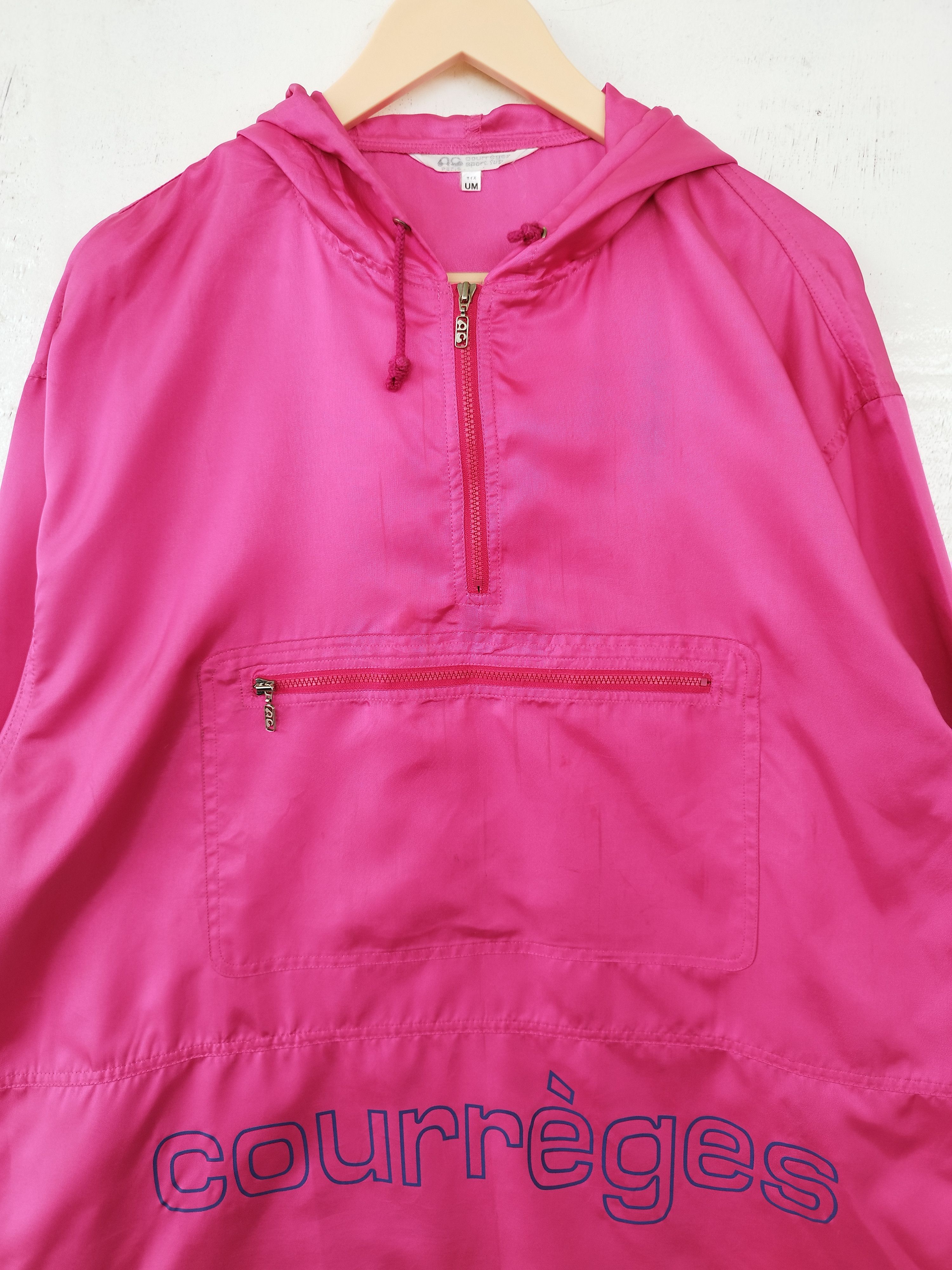 Courreges Courreges Windbreaker Anorak jacket Size US L / EU 52-54 / 3 - 2 Thumbnail