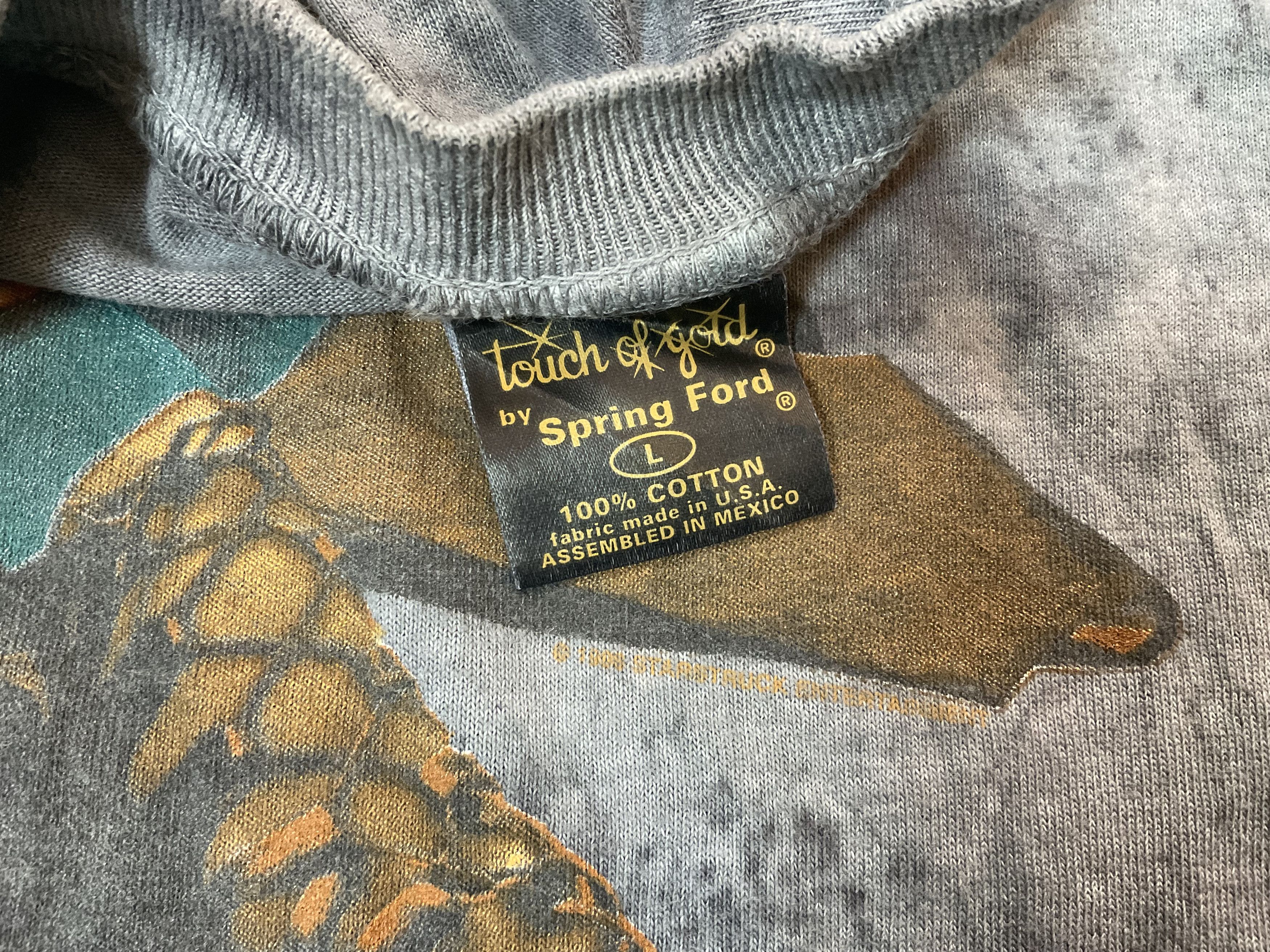 Band Tees Vintage 90s Reba Starting Over Tie Dye Tshirt Country Music Size US L / EU 52-54 / 3 - 7 Thumbnail