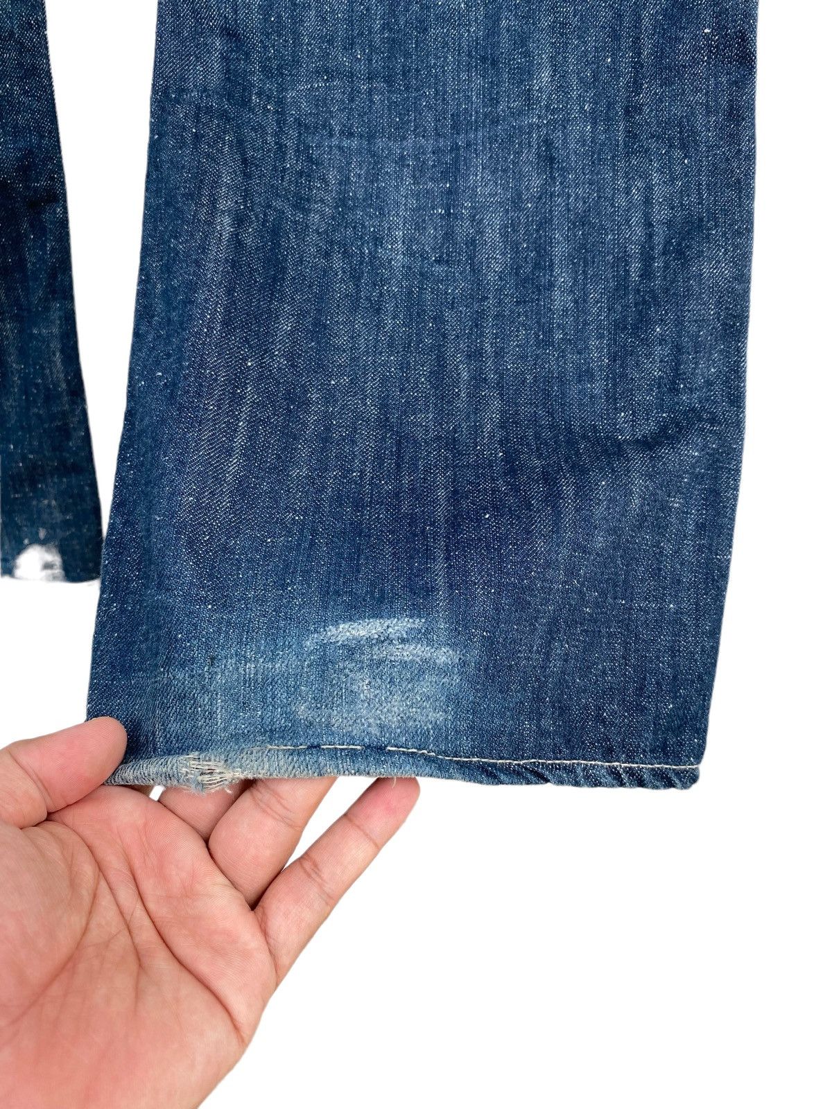 Japanese Brand Concave Buckle Back Carpenter Pant Size US 33 - 6 Thumbnail
