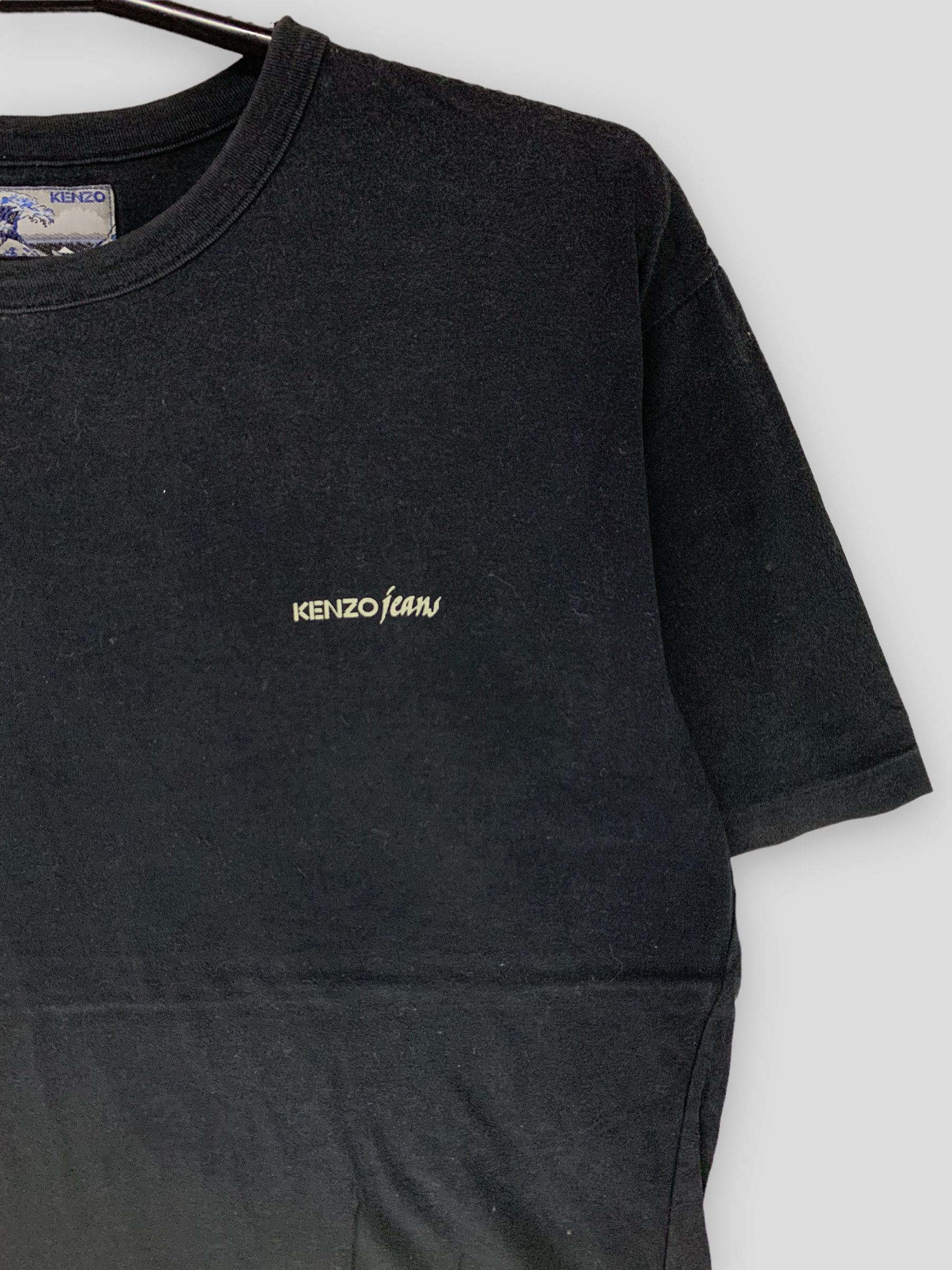 Kenzo jeans spellout logo tshirt