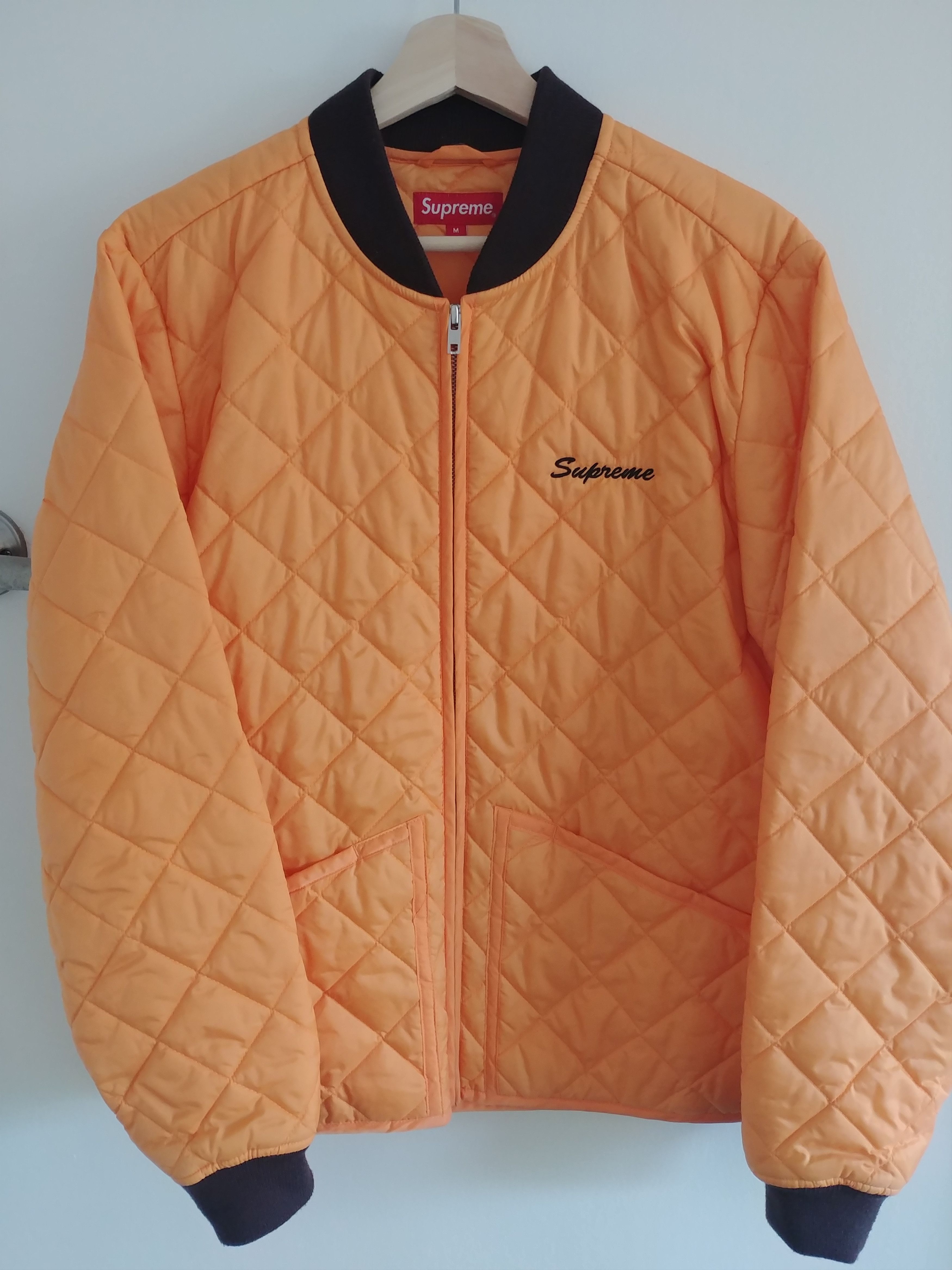 Supreme Peach Zapata Quilted Work Jacket Size US M / EU 48-50 / 2 - 1 Thumbnail