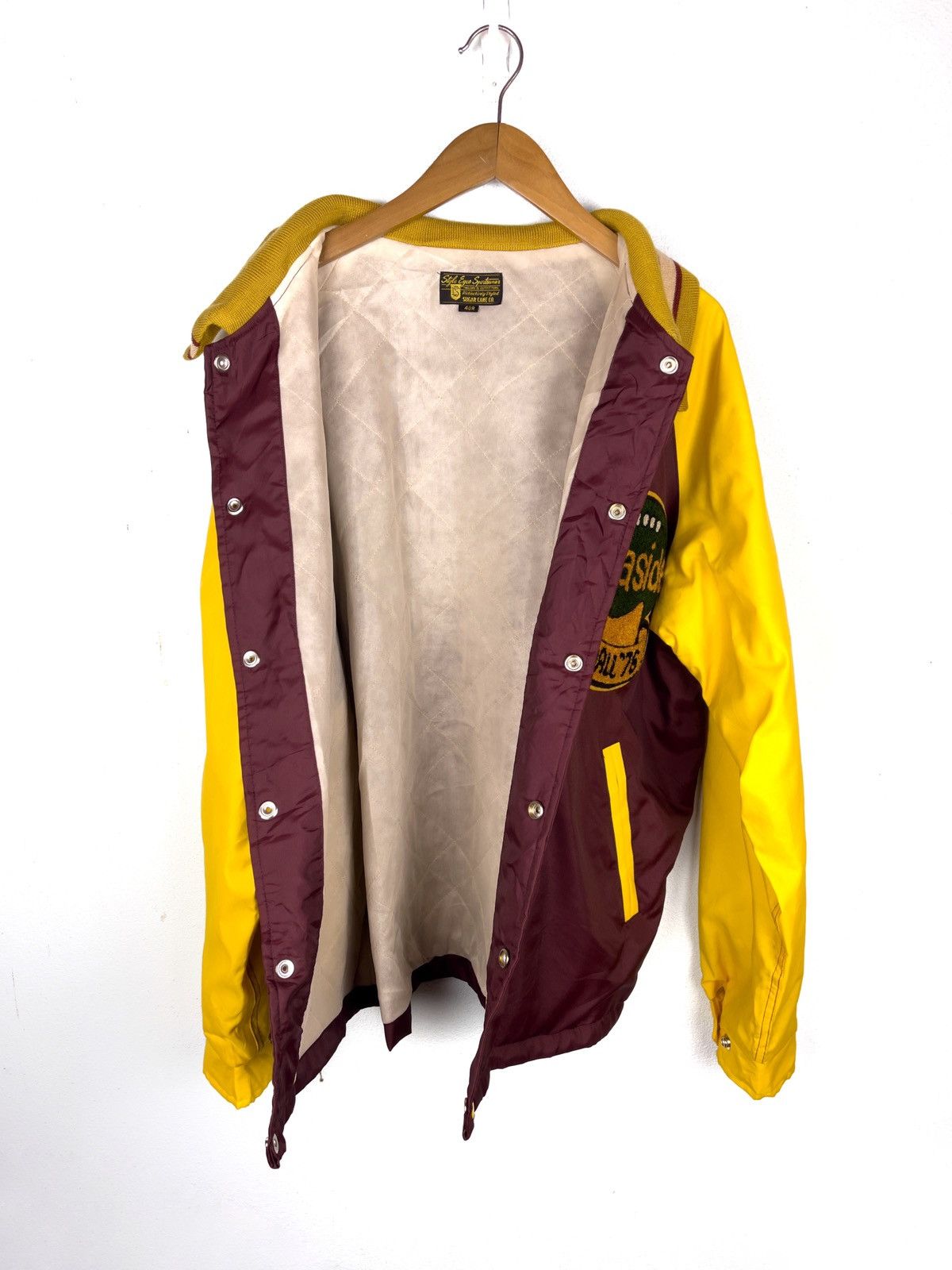 Sugar Cane × Toyo Enterprises × Vintage Leaside football 76’ nylon jacket by sugar cane Size US L / EU 52-54 / 3 - 8 Thumbnail