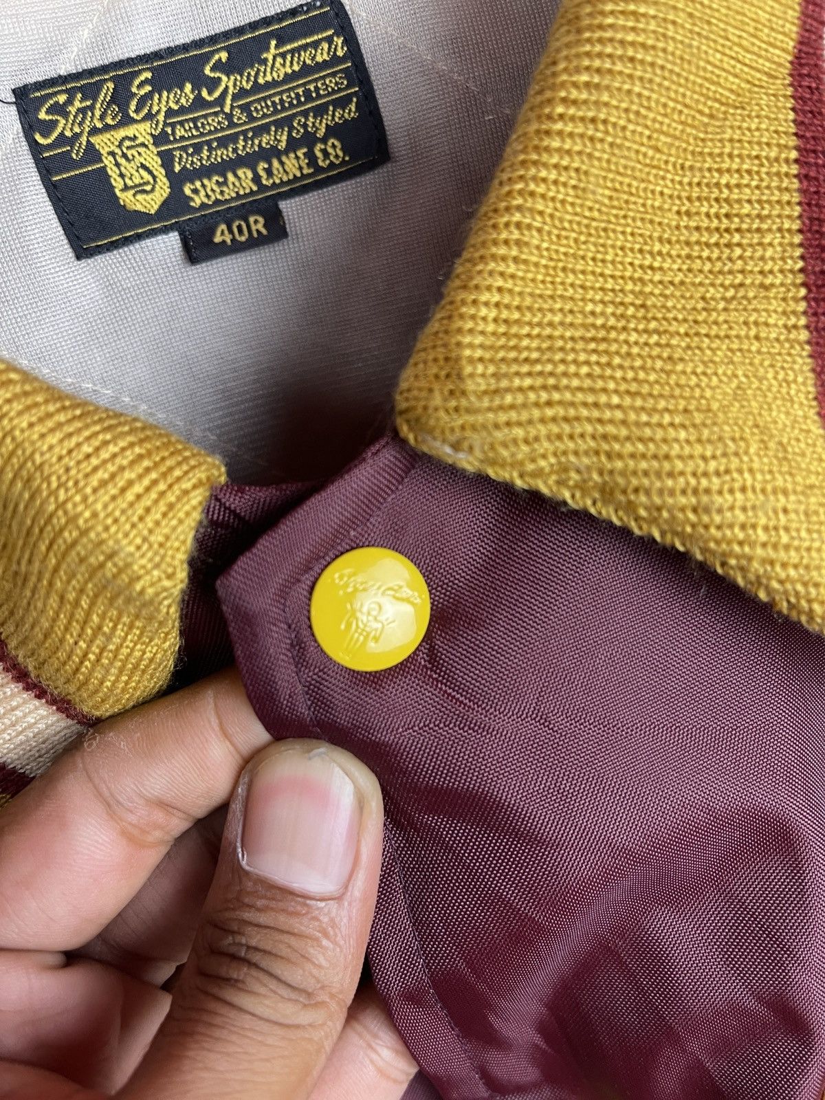 Sugar Cane × Toyo Enterprises × Vintage Leaside football 76’ nylon jacket by sugar cane Size US L / EU 52-54 / 3 - 6 Thumbnail