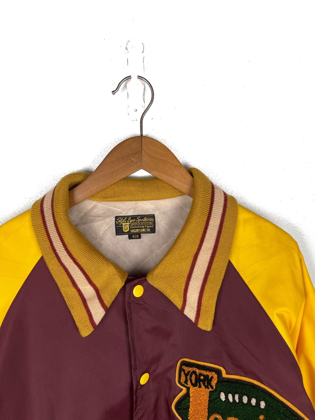 Sugar Cane × Toyo Enterprises × Vintage Leaside football 76’ nylon jacket by sugar cane Size US L / EU 52-54 / 3 - 4 Thumbnail