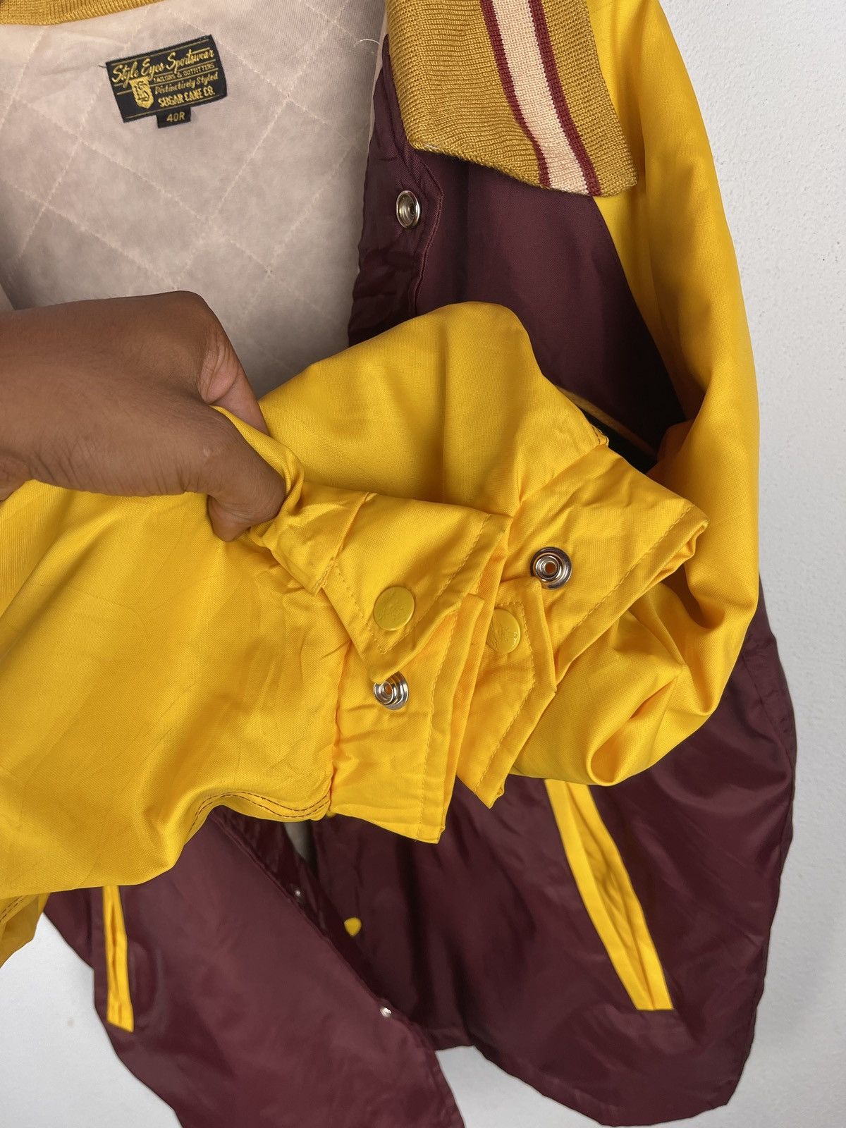 Sugar Cane × Toyo Enterprises × Vintage Leaside football 76’ nylon jacket by sugar cane Size US L / EU 52-54 / 3 - 10 Thumbnail